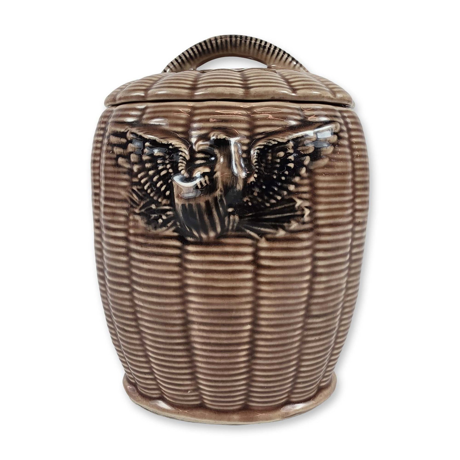 McCoy Ceramic American Eagle Cookie Jar (1 of 4)