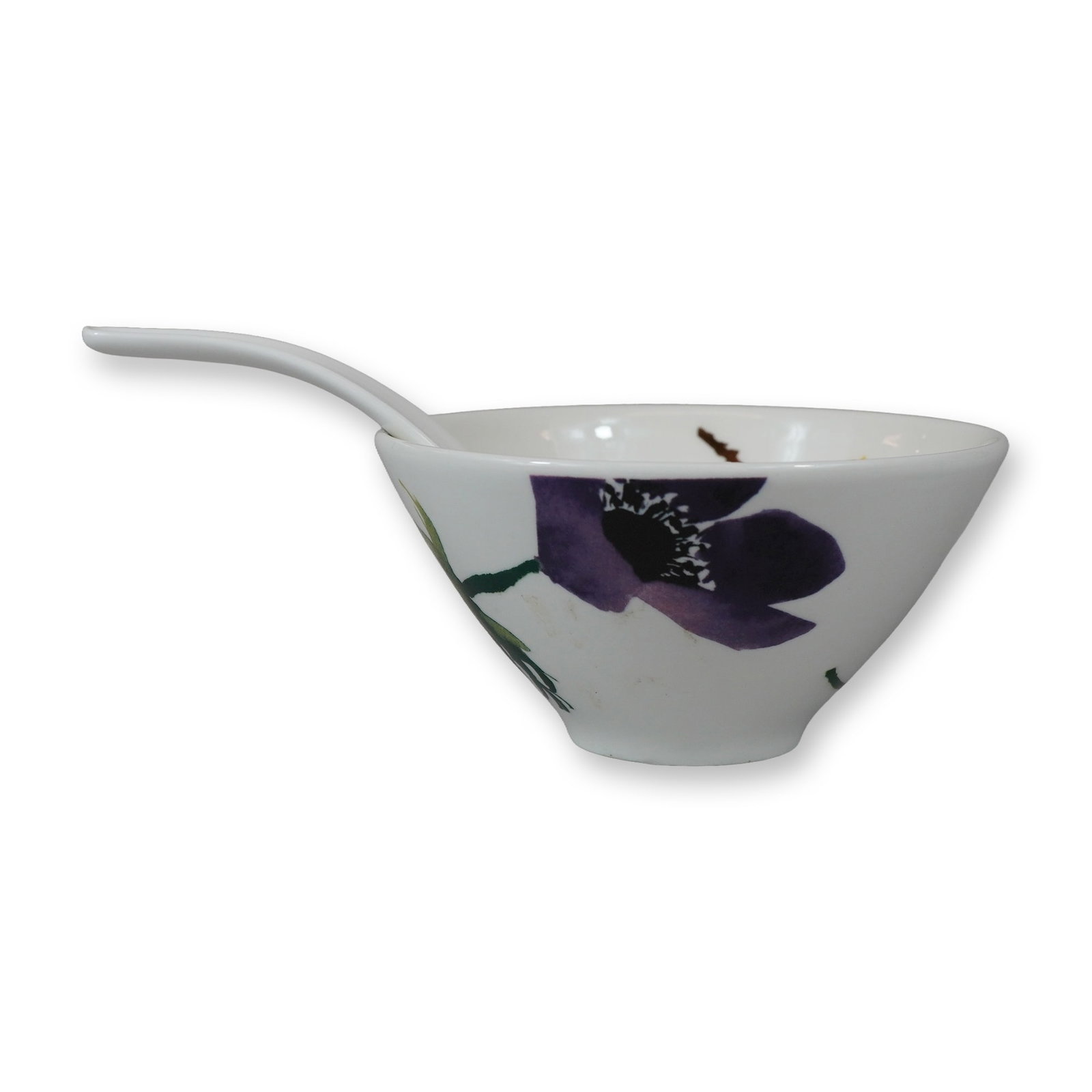 2pc Wedgwood The Painted Garden Bowl and Soup Spoon Set (1 of 3)