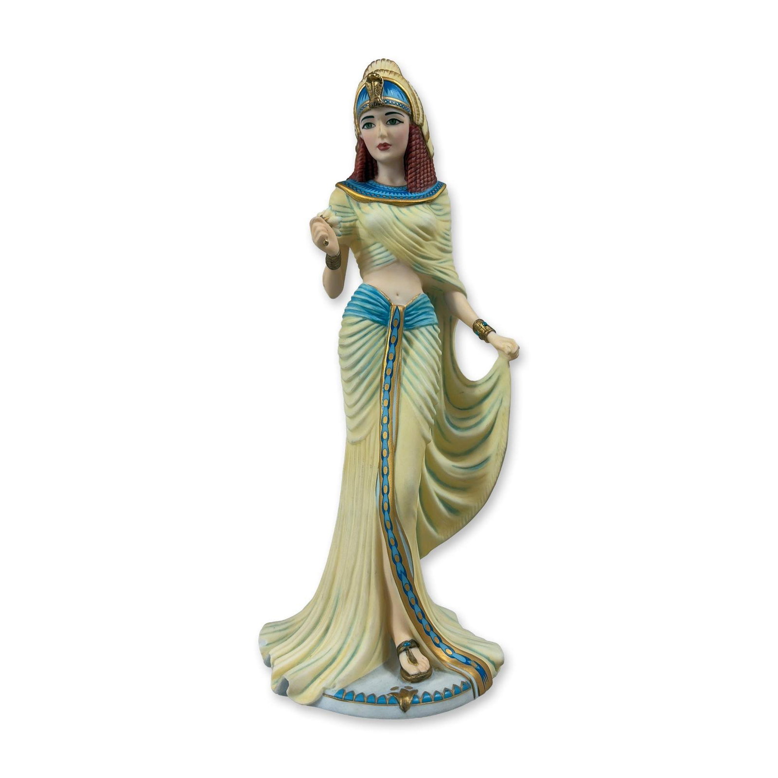 Noble Collection Bella Bisque Porcelain Cleopatra Figurine (1 of 6)
