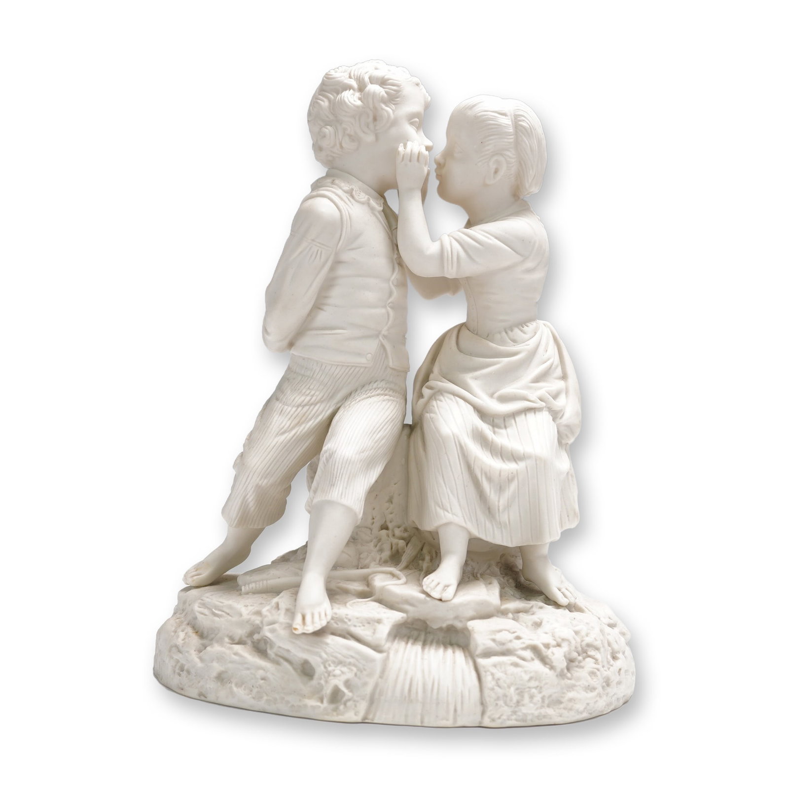 Parian Statuette of "The Secret," No. 276 (1 of 4)