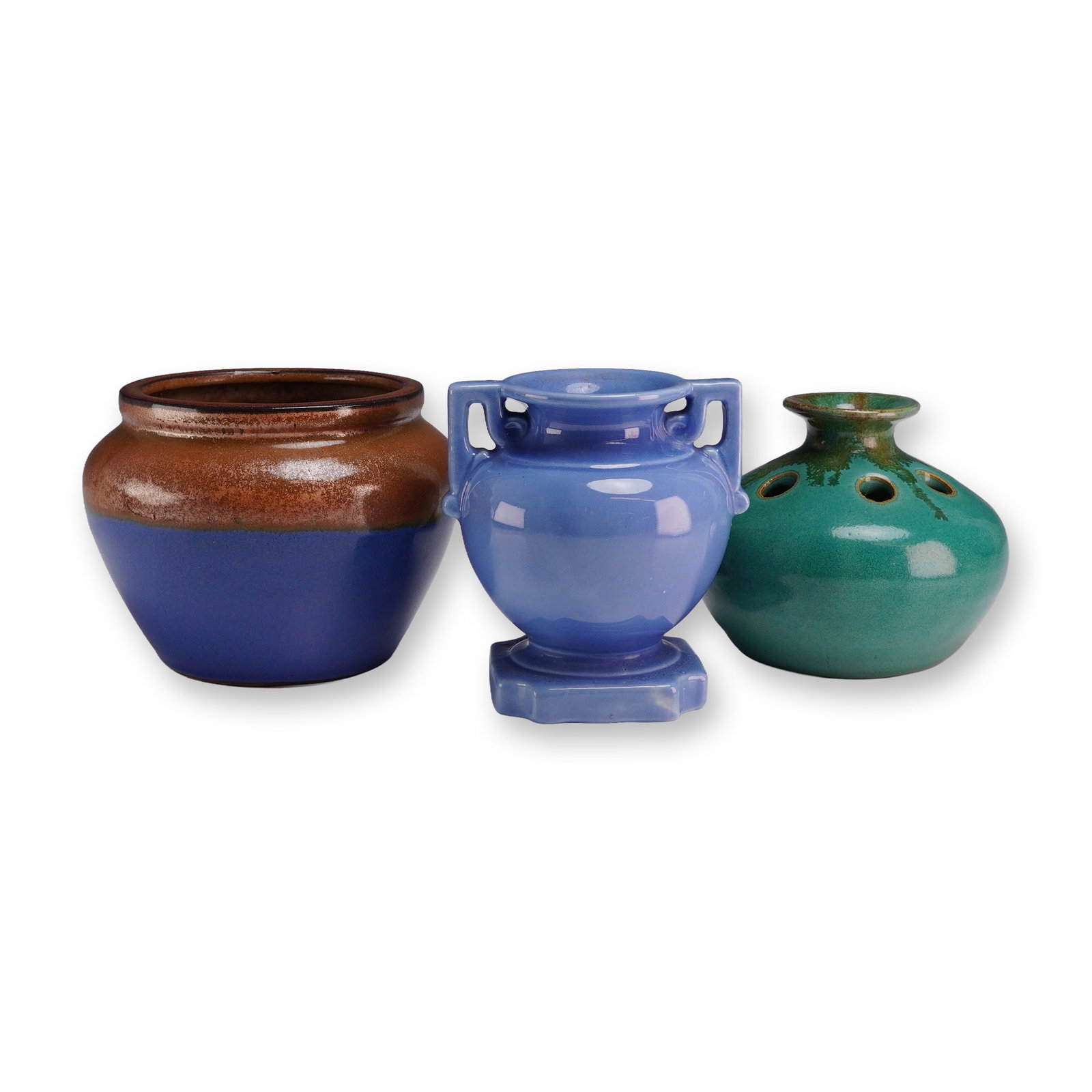 3pc Decoware, Stangl, and Holly Hill Pottery (1 of 4)
