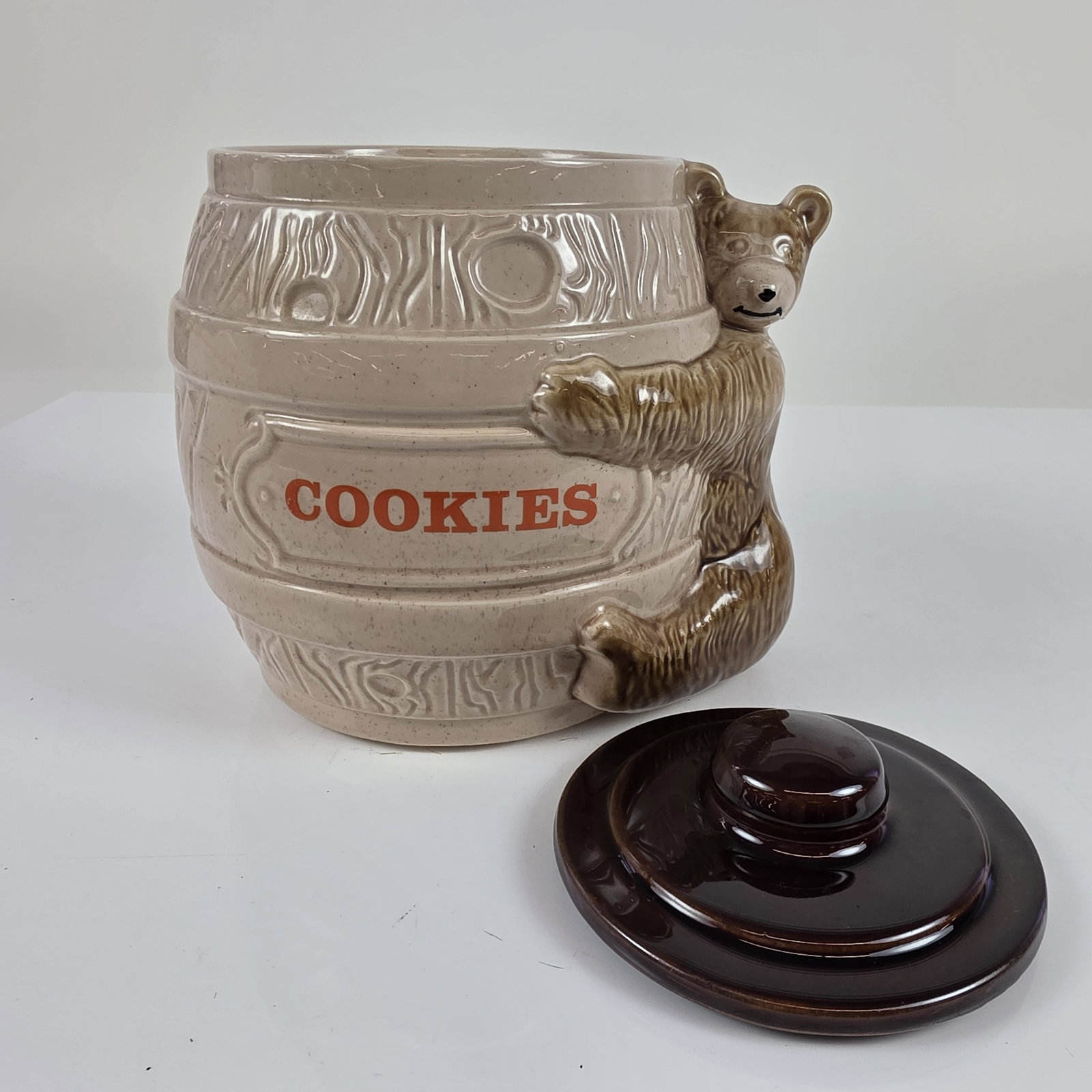 McCoy Ceramic Bear Cookie Jar - 4
