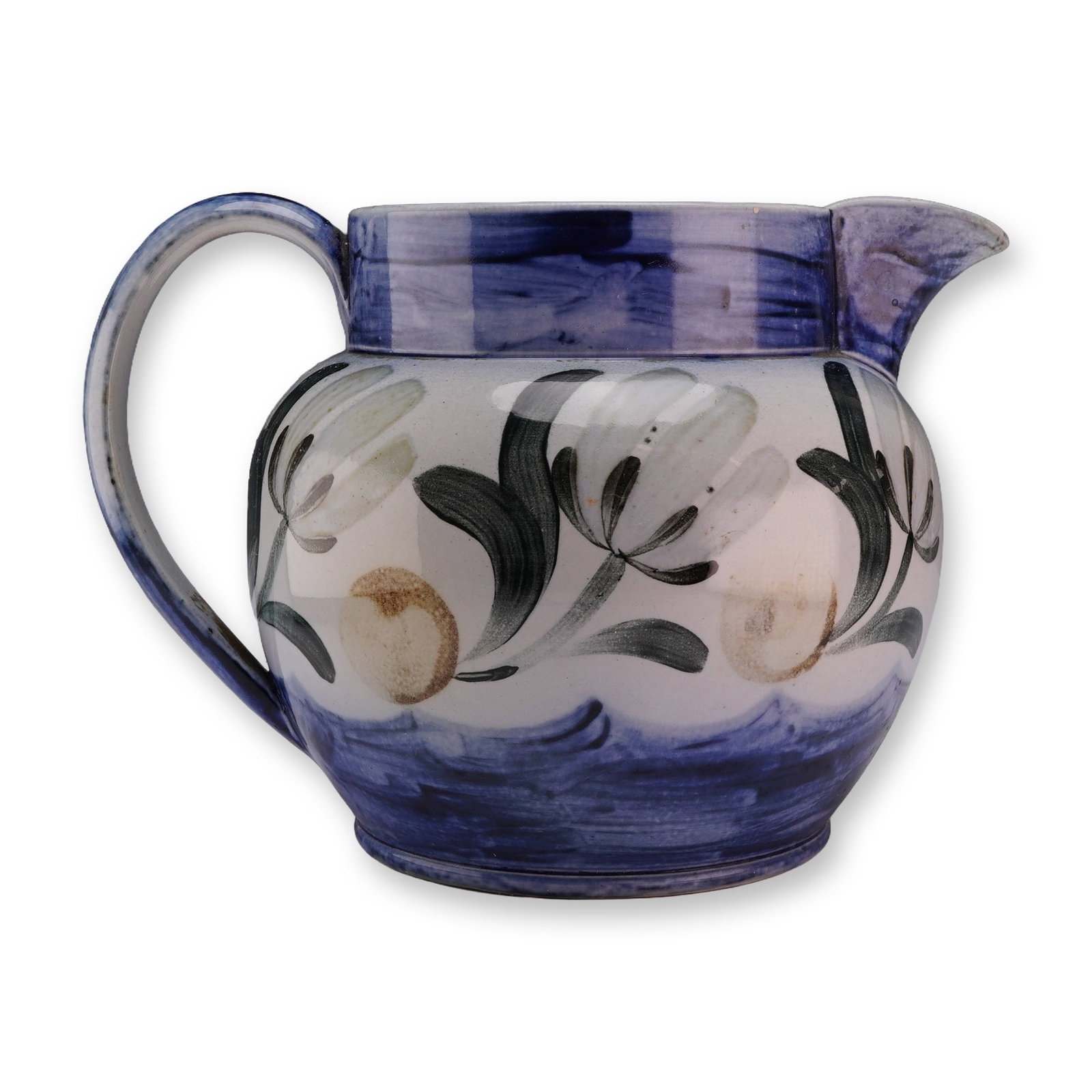 Wedgwood Hand Painted Earthenware Jug, circa 1930 (1 of 3)