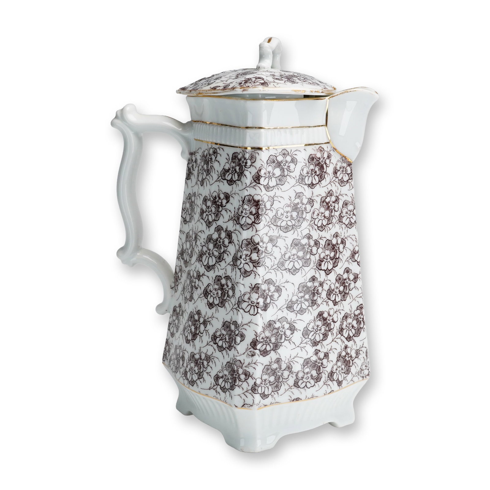 Floral Pattern Ceramic Teapot (1 of 3)