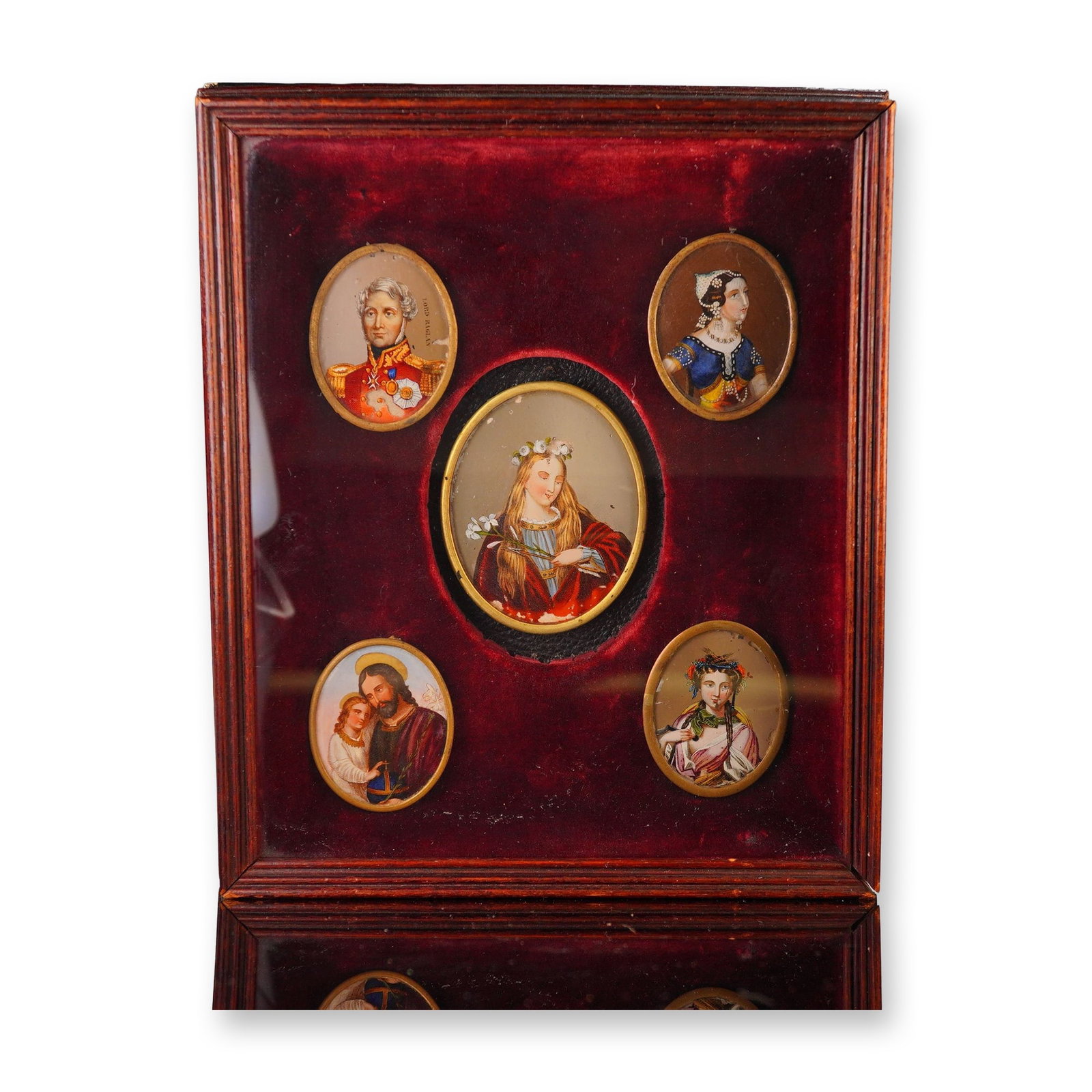 A Collection of 19th Century Framed Portrait Miniatures (1 of 4)