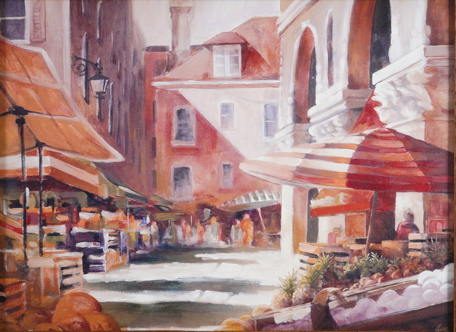 Winston Porter Production, Open Air Market Decorative Framed Print (1 of 5)