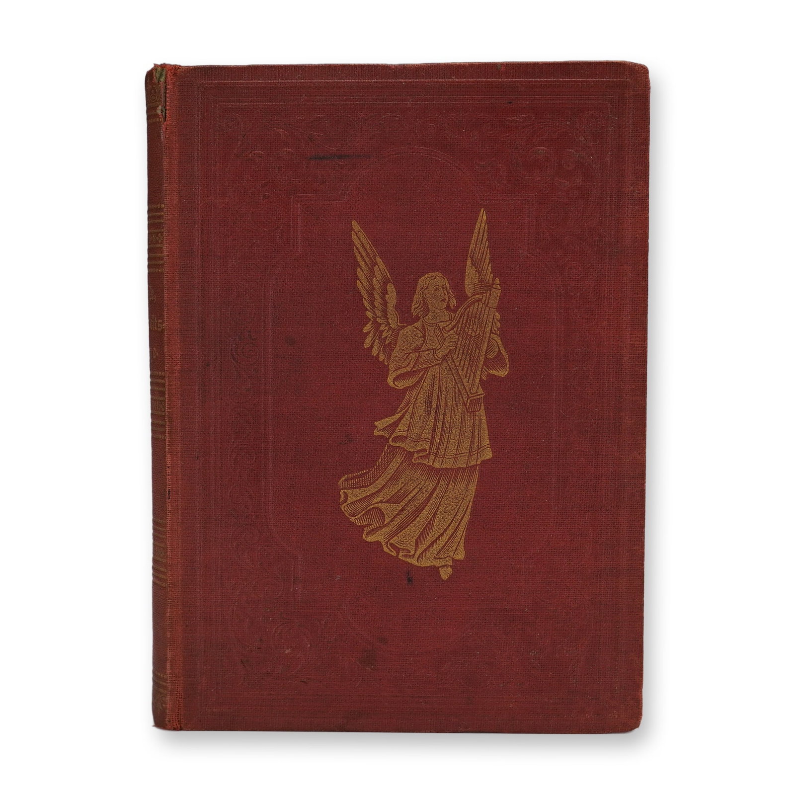 Antique 19th C. Gottlieb Fuessle Hardcover Book, Ewigkeitsklaenge: Stuttgart: Christliches Verlagshaus, c. 1880. A devotional collection of Christian poetry and meditations by Gottlieb Fuessle, written entirely in German. Titled "Ewigkeitsklaenge" (Echoes of