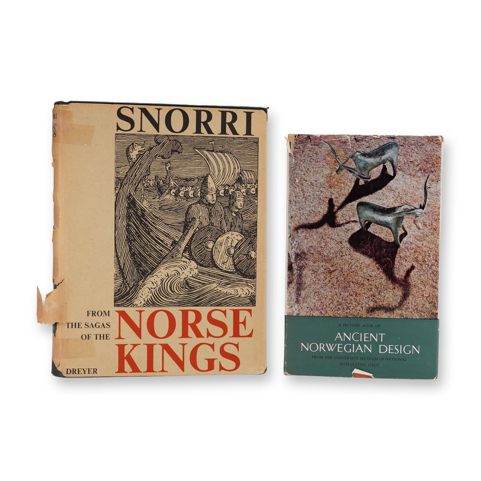 2pc Snorri Norse Kings & Ancient Norwegian Design Hardcover Books (1 of 4)