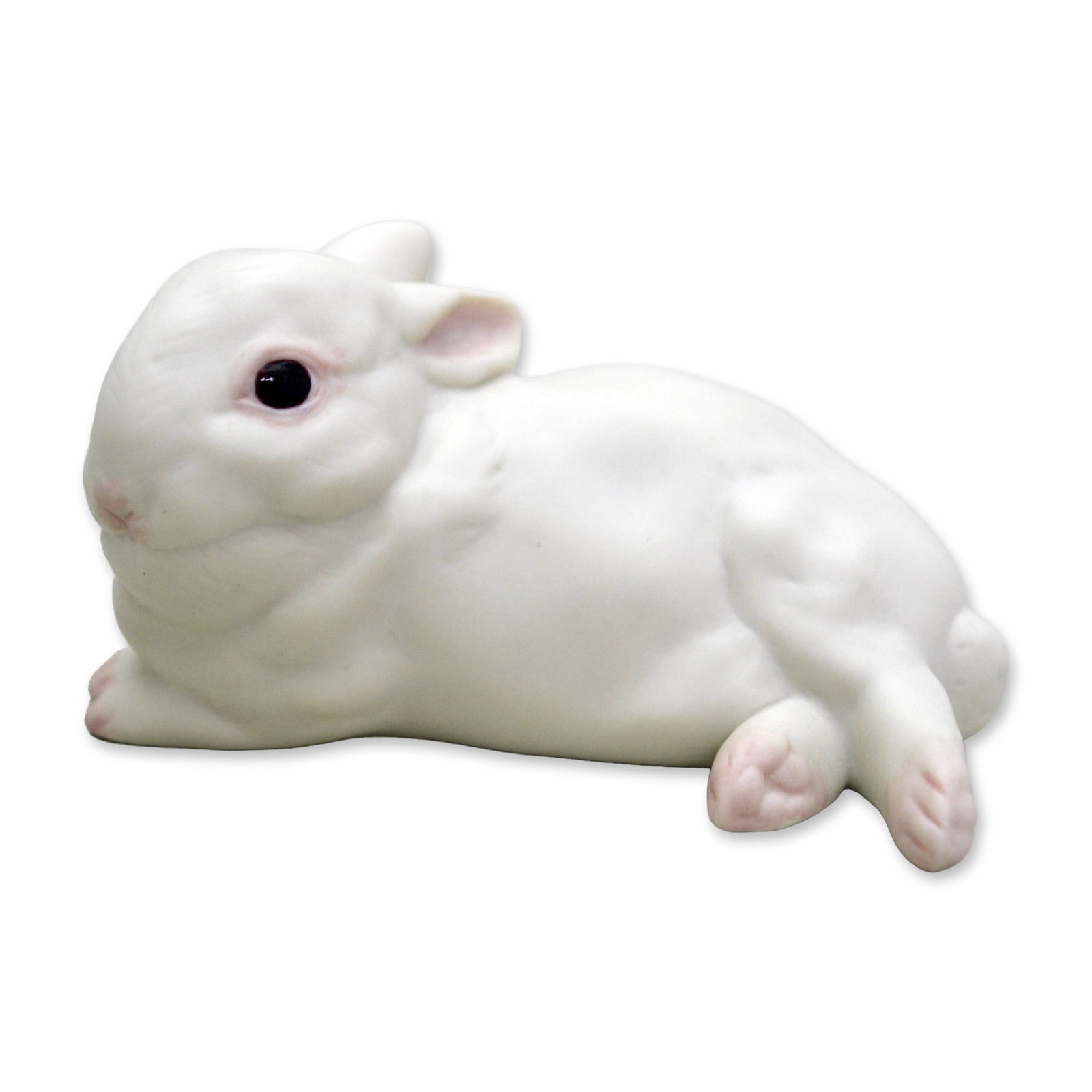 Cybis Porcelain Bunny, Jellybean, Resting Sculpture, 1983 (1 of 4)