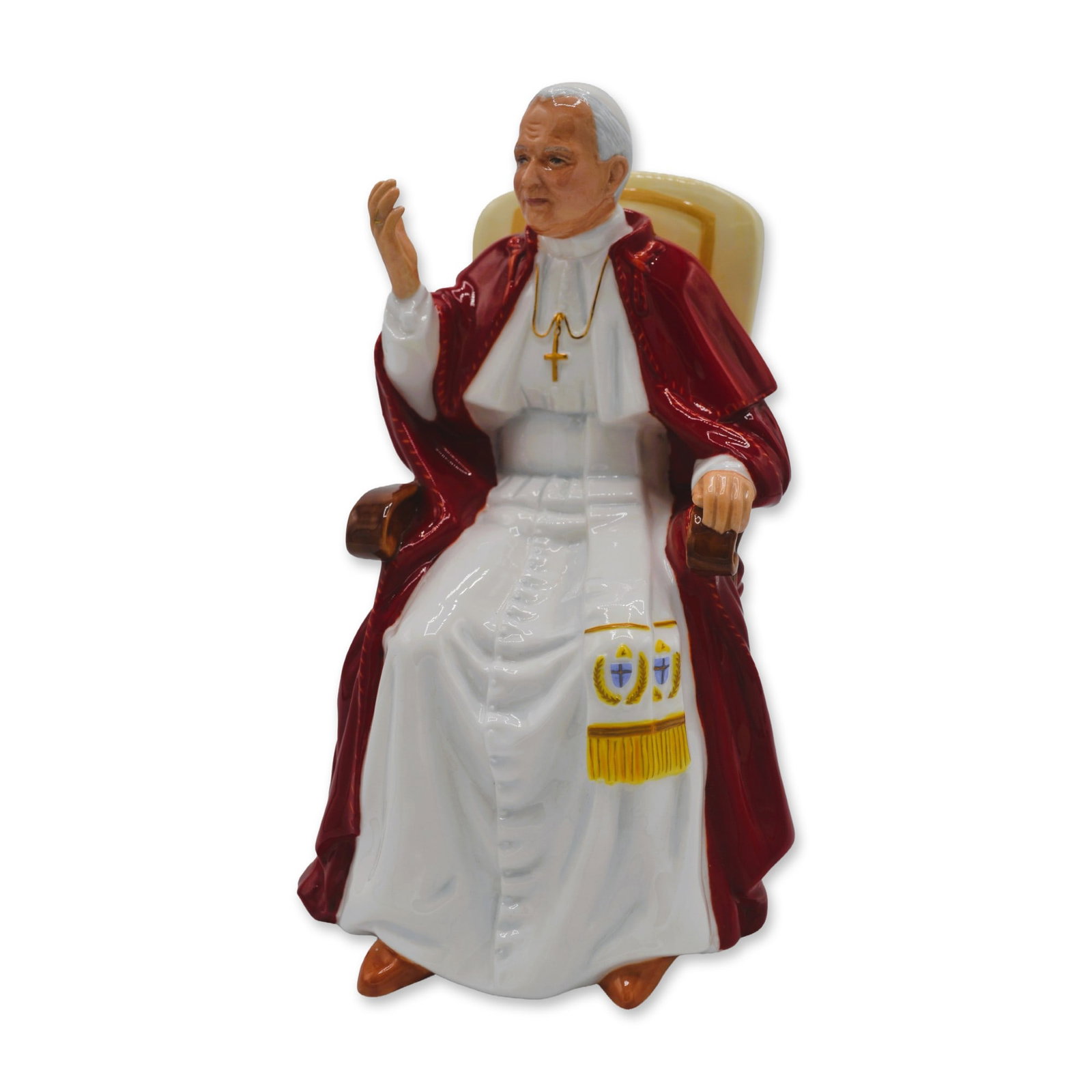 Royal Doulton Porcelain Figurine Pope John Paul II, HN4477 (1 of 4)