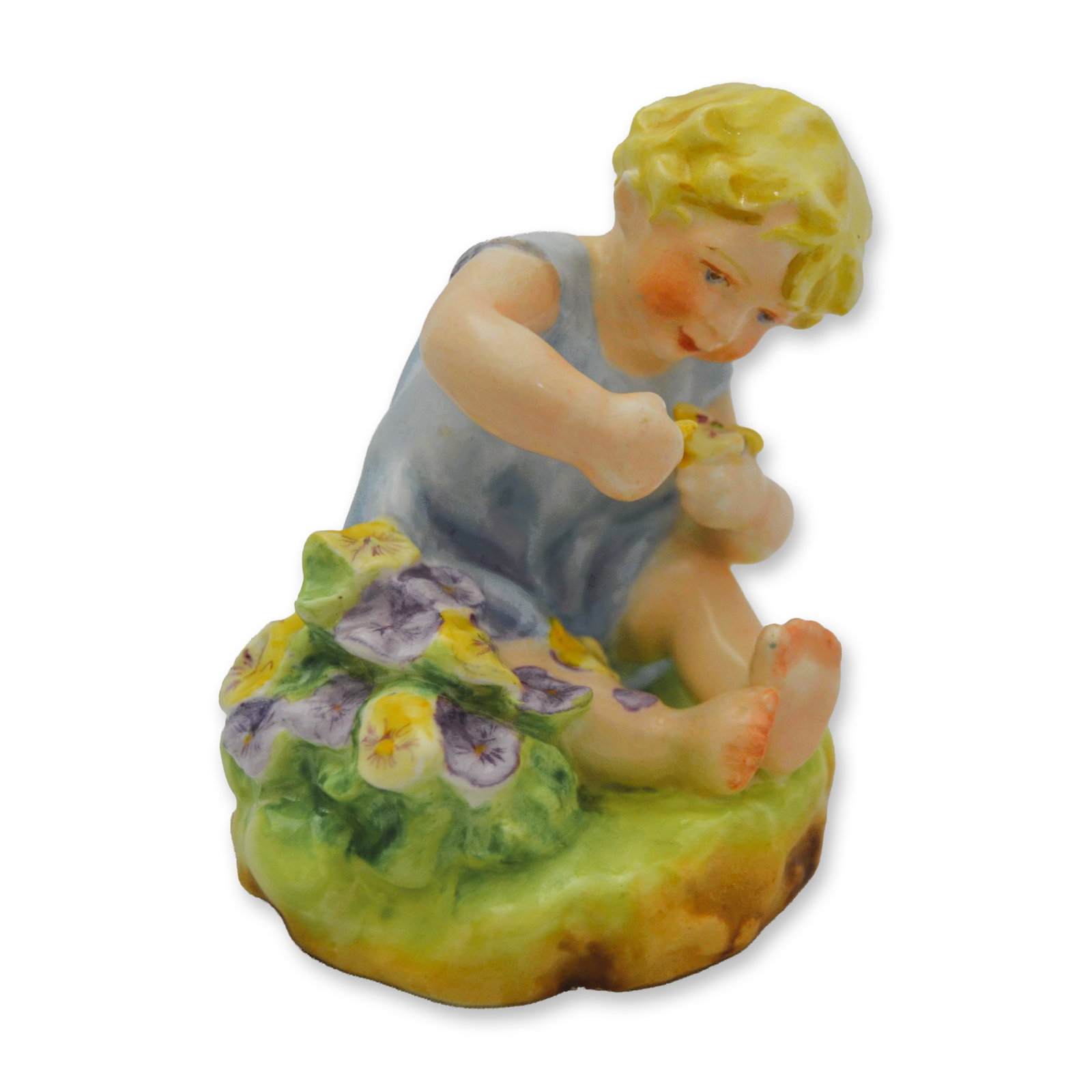 Royal Worcester Porcelain Figurine Mischief Prototype Model By Freda G. Doughty, Signed, Rare, (1 of 5)