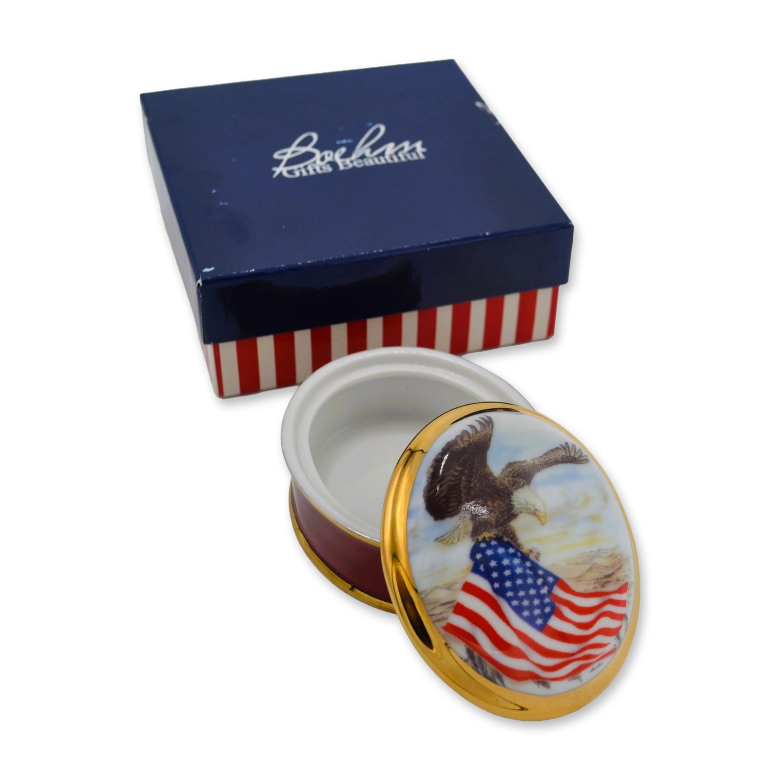 Boehm Gifts Beautiful Presents LE The Patriot Eagle Box, 2004 (1 of 4)