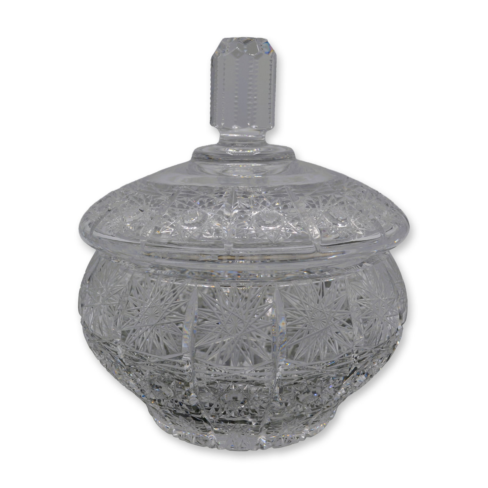 Ceska Czech Cut Crystal Covered Bon Bon, 1982 (1 of 5)
