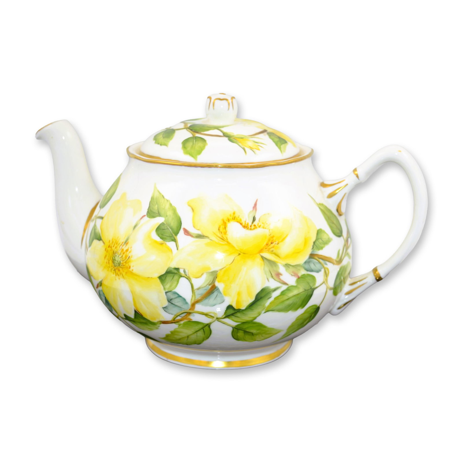 Art Naturelle Porcelain Golden Wings Covered Tea Pot, 1993 (1 of 5)