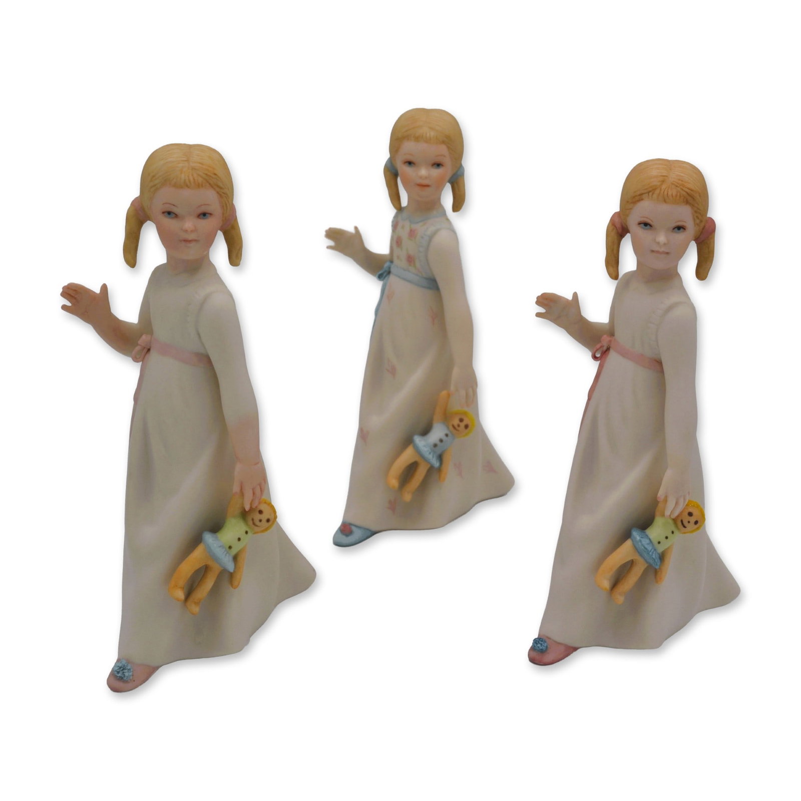 3Pc Cybis Porcelain Figurines Wendy, 1957 (1 of 4)