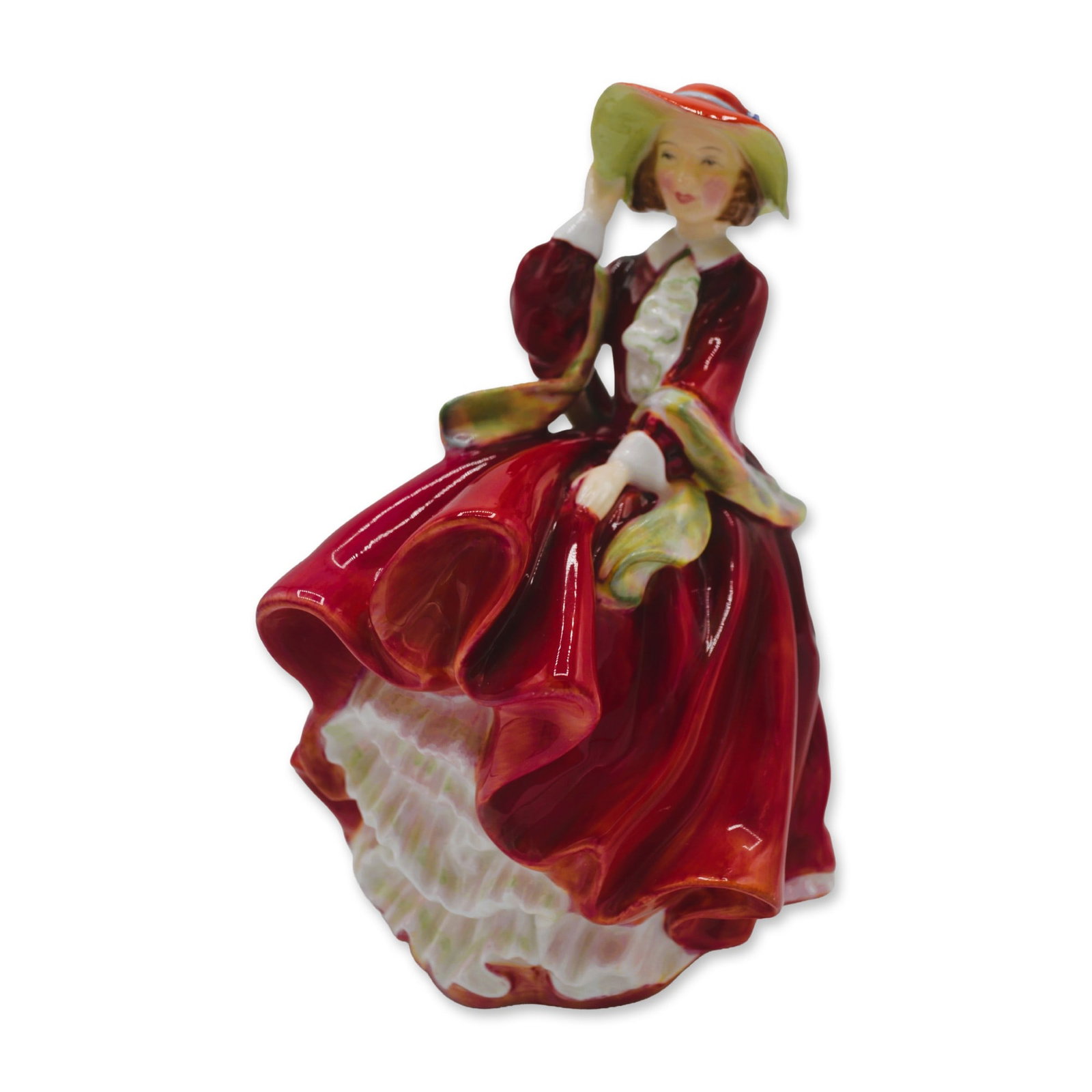Royal Doulton Porcelain Top Of The Hill Figurine, HN 1834 (1 of 5)