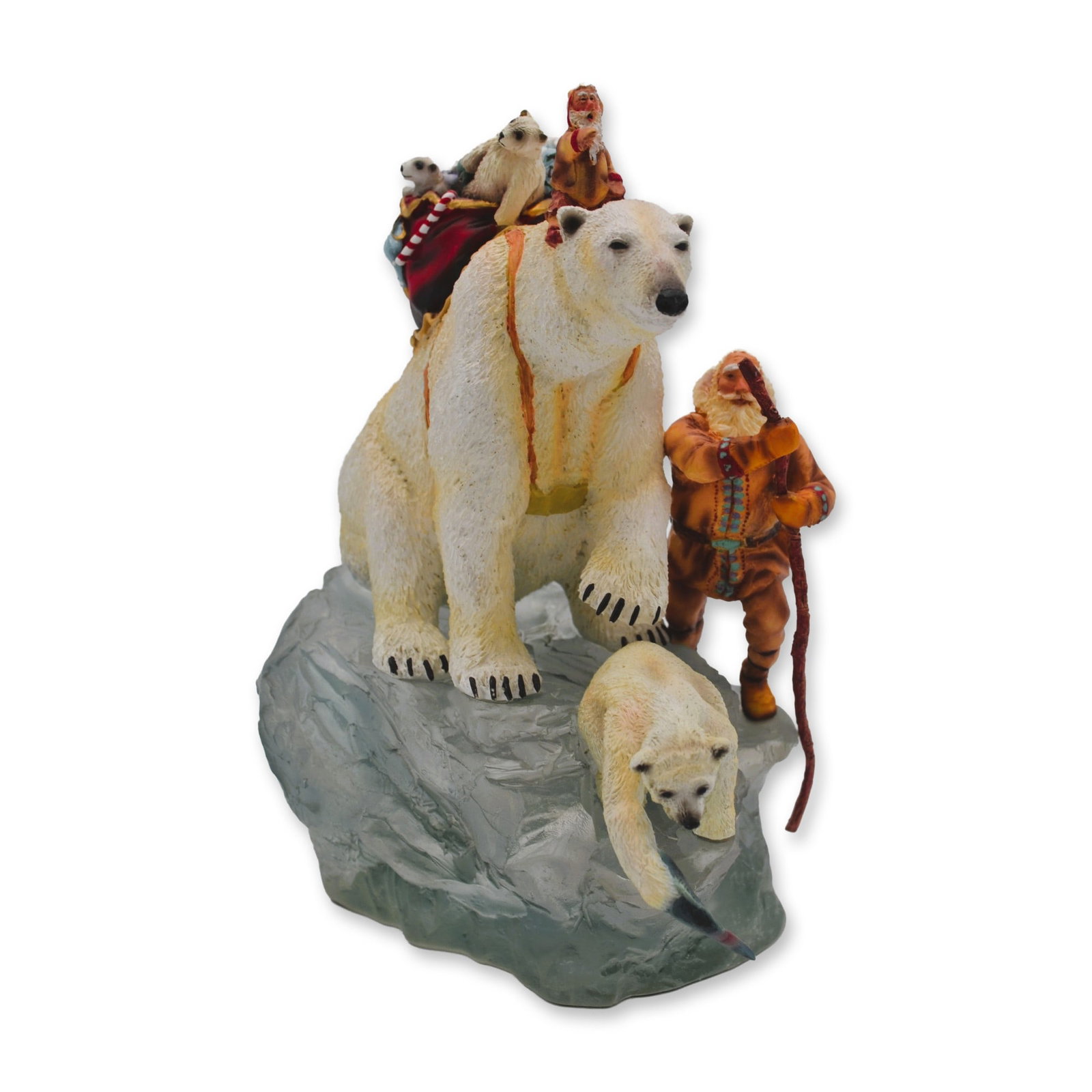 Maruri USA LE Santa's World Travels "Polar Express" Sculpture, 1997 (1 of 4)
