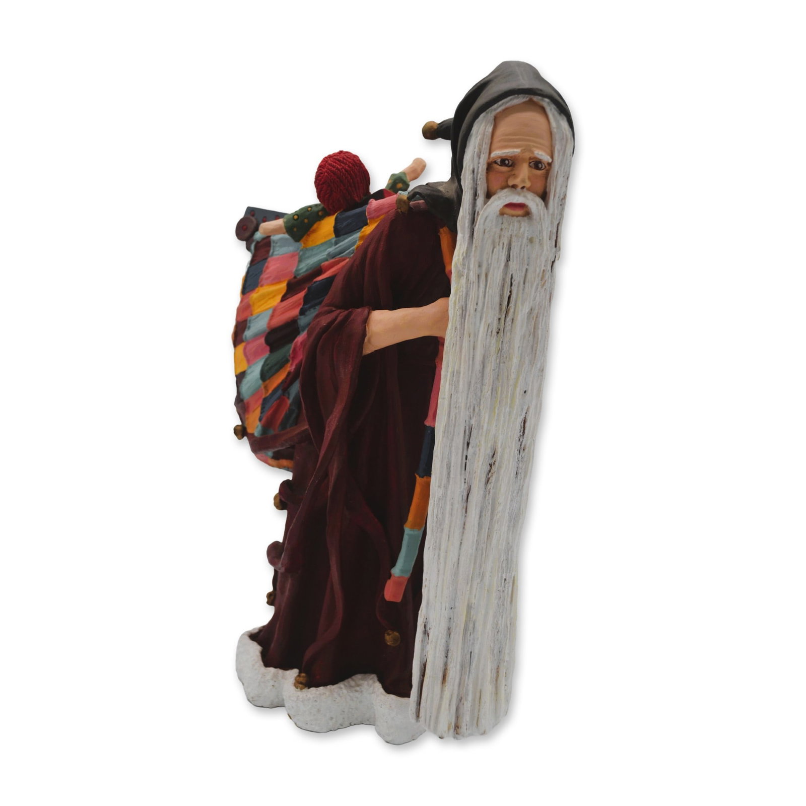 Duncan Royale LE History of Santa I "Medieval" Figurine, 1983: The Medieval Santa Figurine. History of Santa I Collection By Duncan Royale. Manufacturer: M. E. Duncan Co. Fullerton, CA, USA. Year: 1983. Edition: 10,000. Collectors Edition Series, History of Santa