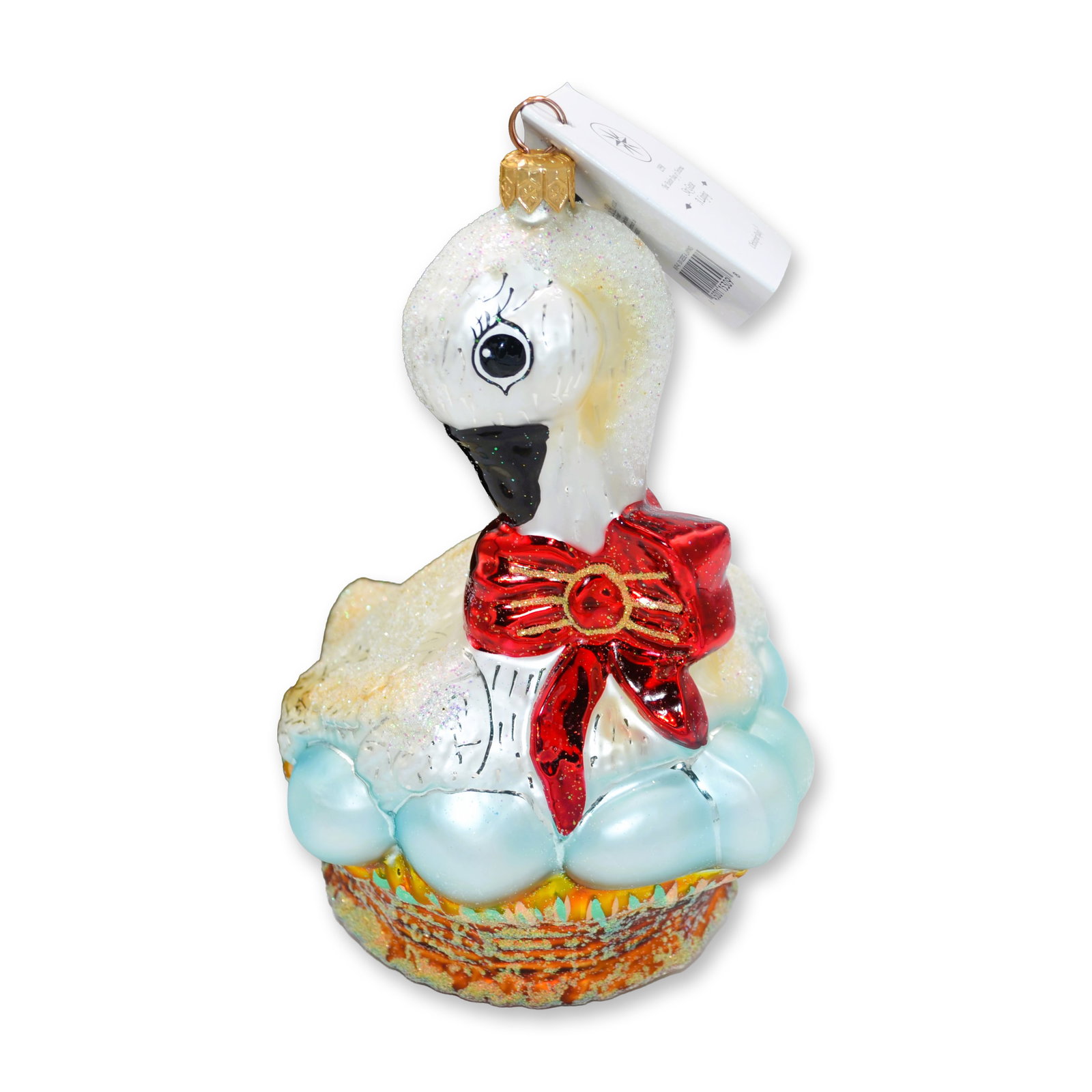 Christopher Radko LE Ornament Six Geese A Laying, Twelve Days of Christmas, 1998, W/Box (1 of 3)