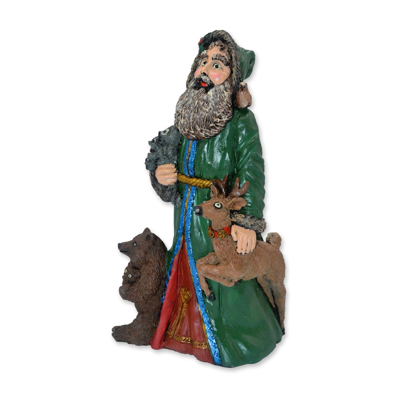 Duncan Royale LE History of Santa I "Santa, Bears & Reindeer" Figurine, 1983 (1 of 5)