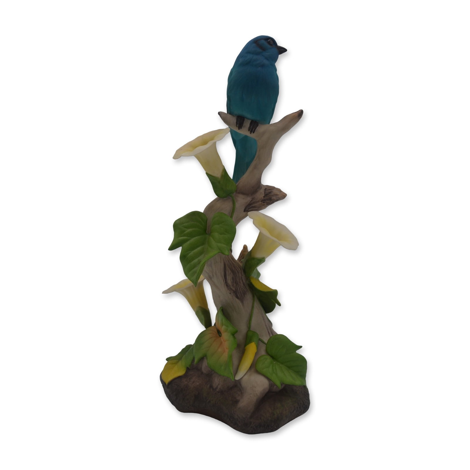 Boehm Porcelain Indigo Bunting Bird Sculpture, 1976 (1 of 5)