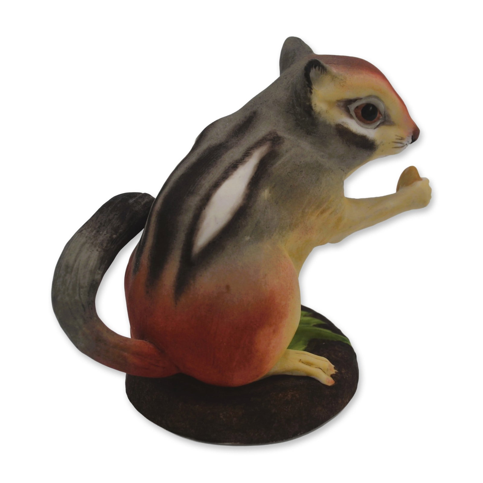 Boehm Porcelain Chipmunk, Sitting Sculpture, 1979 (1 of 4)