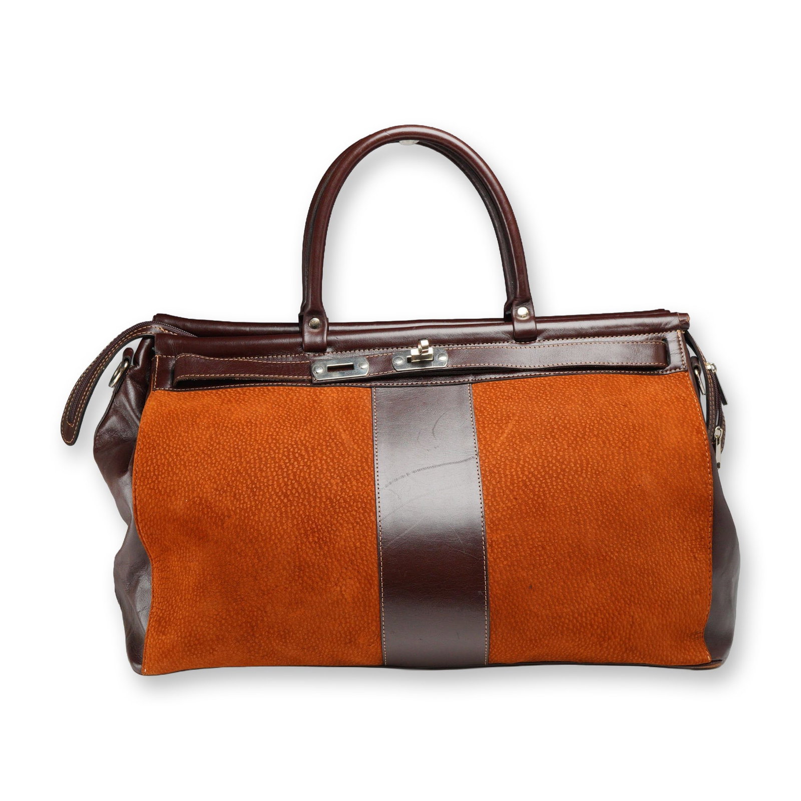 Zafiro Talabarteria Argentinian Carpincho and Cowhide Leather Travel Bag (1 of 4)