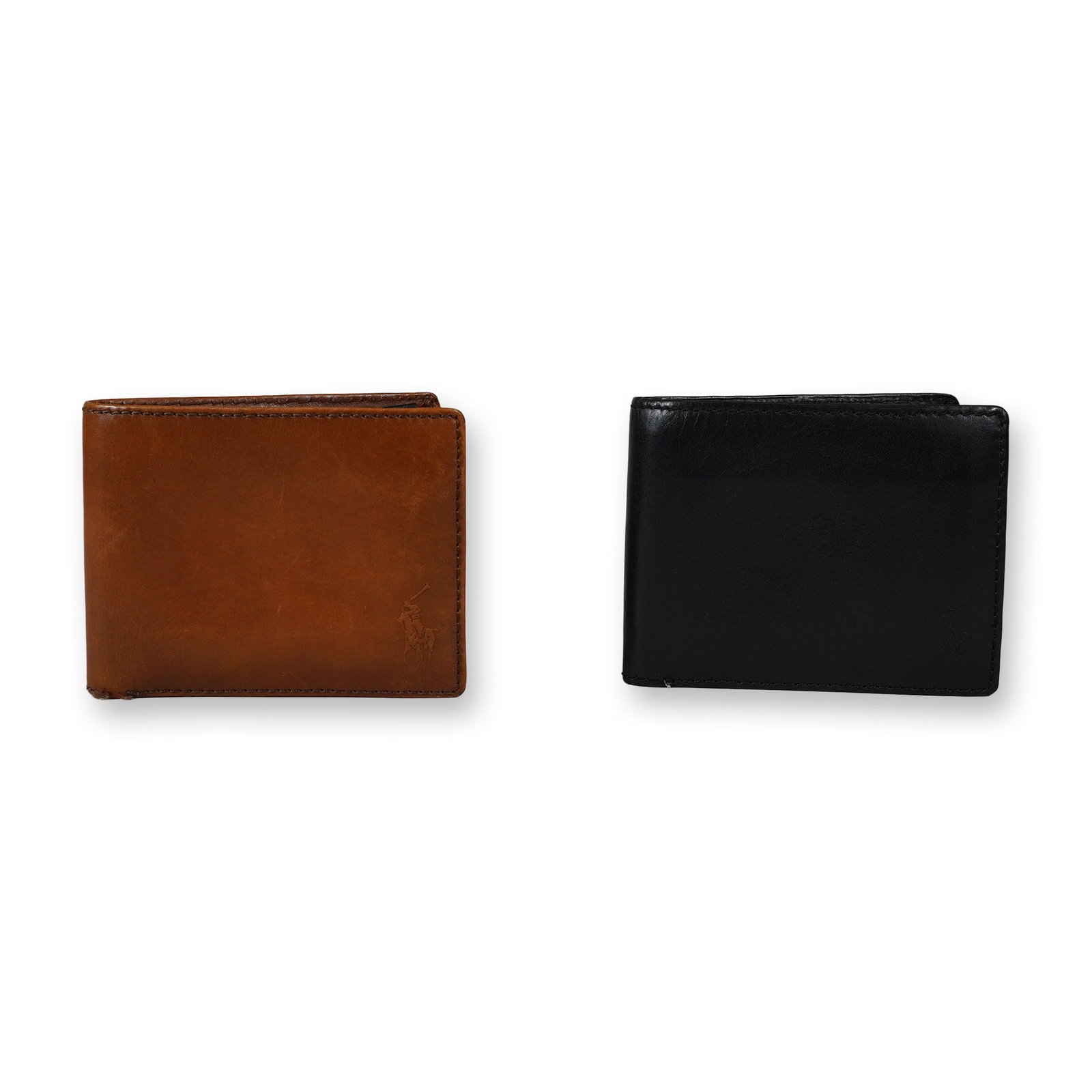 Pair of Polo Ralph Lauren Leather Bifold Wallets (1 of 4)