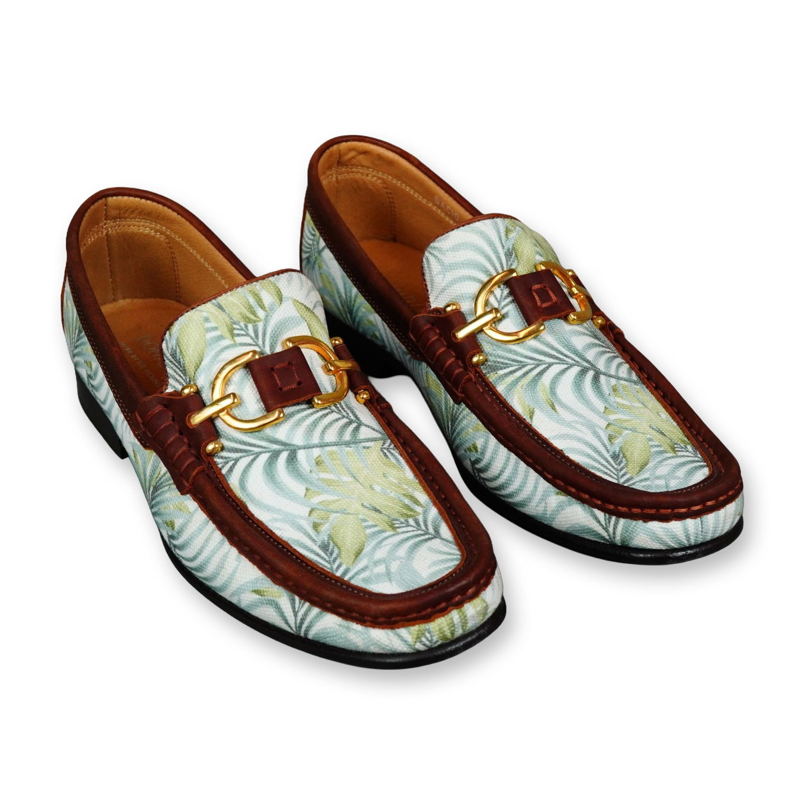 Donald Pliner Dacio Palm Motif Loafers (1 of 4)