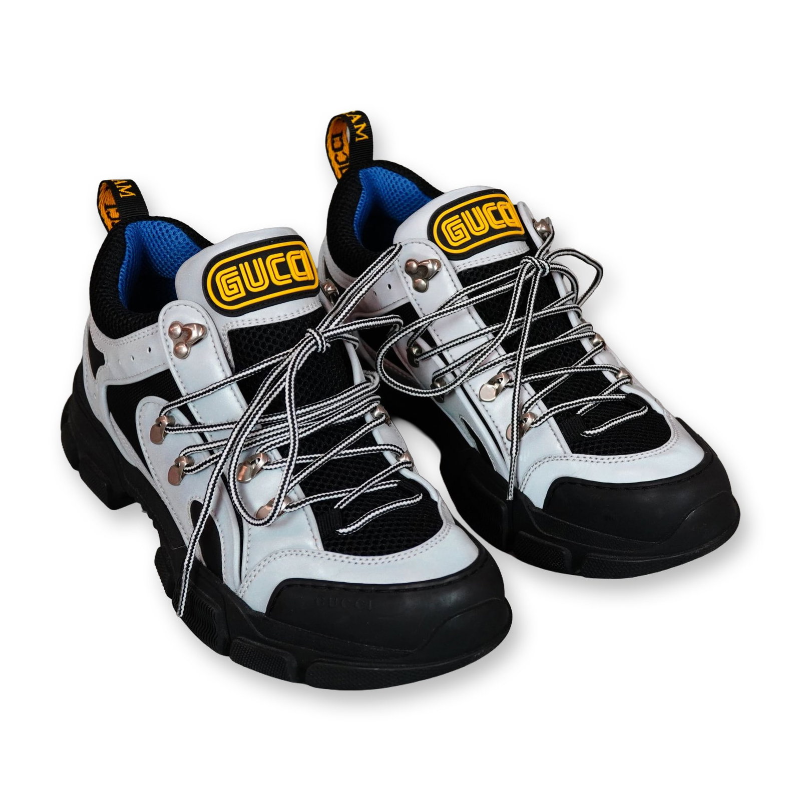 Gucci Mens Flashtrek Sega Sneakers Size 8 (1 of 4)