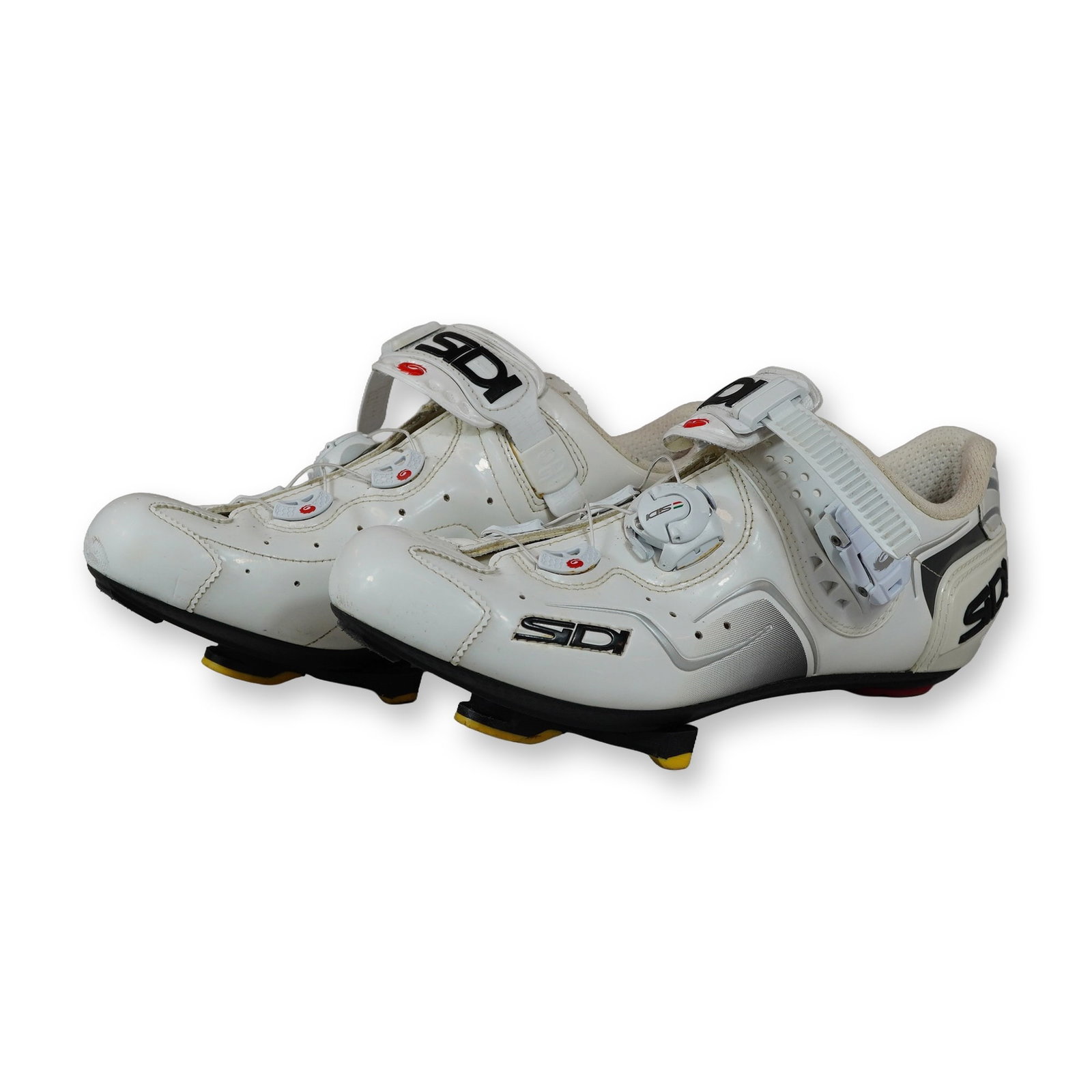 Sidi White Carbon Road Cycling Shoes Size 43 (1 of 3)