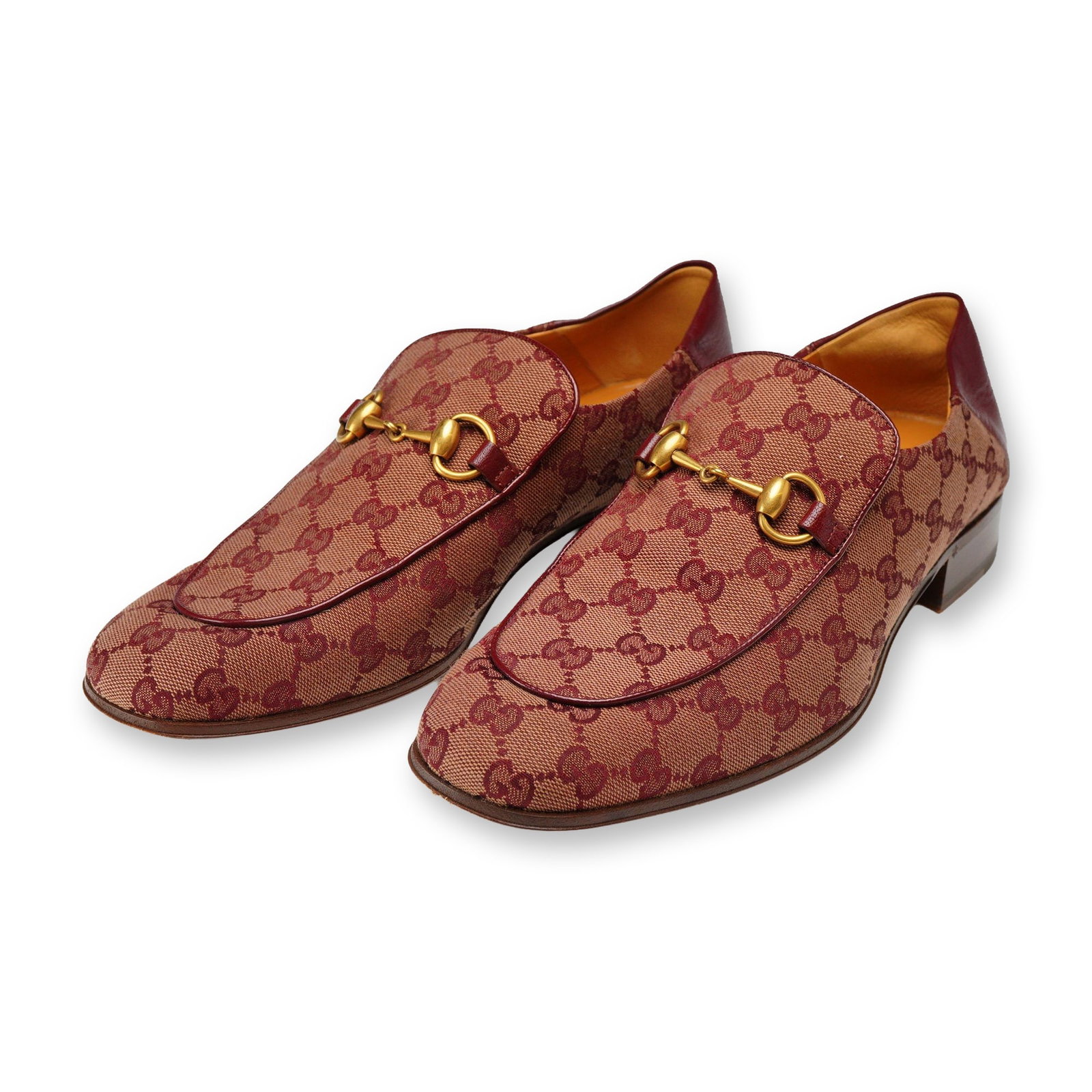 Pair of Gucci Mister Sahara GG Canvas Loafers (1 of 5)
