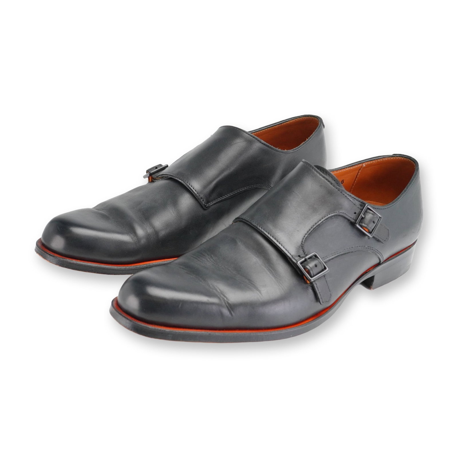 Pair of John Fluevog Twin Turbine Monk Strap Shoes (1 of 6)