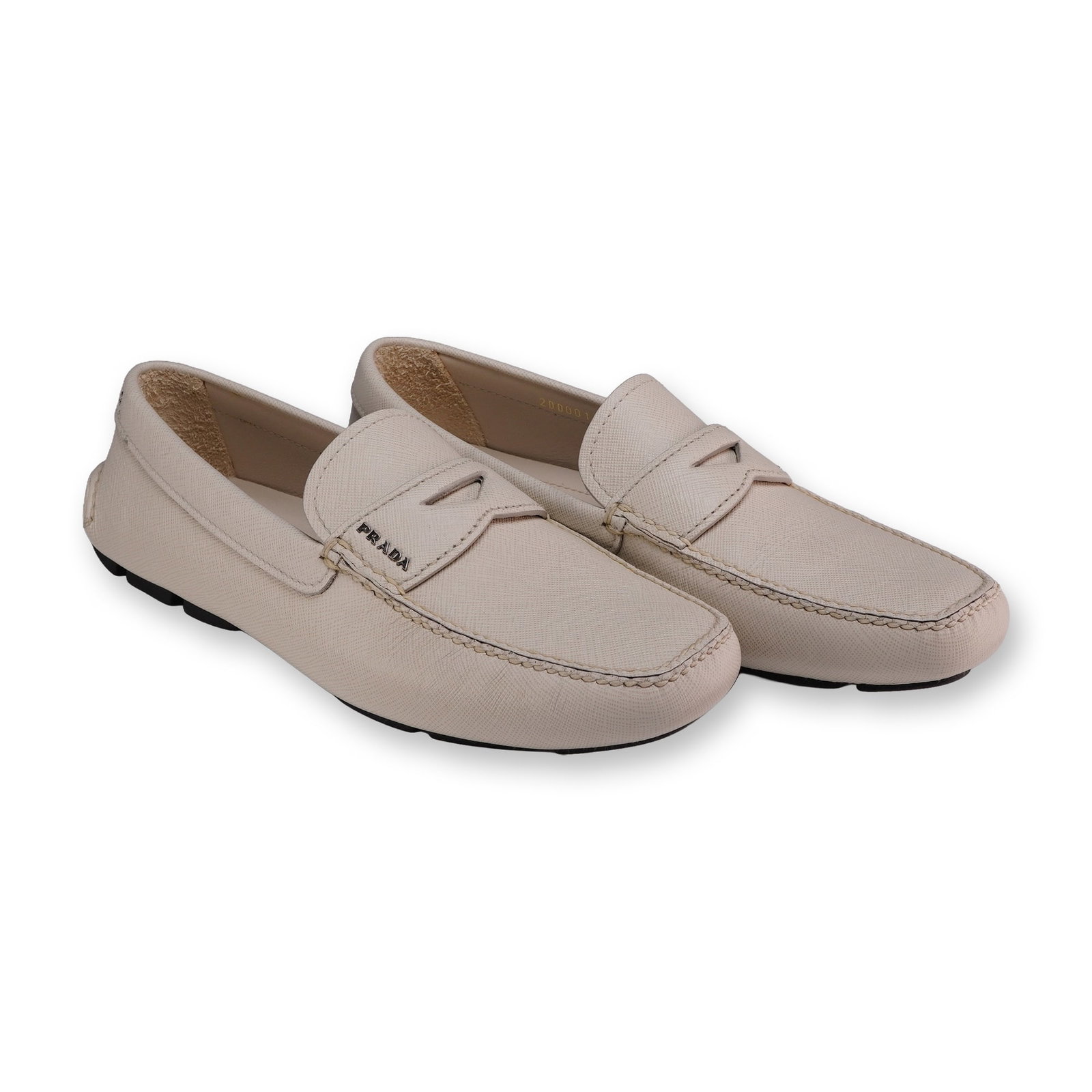 Pair of Prada Saffiano Leather Driving Loafers (1 of 5)