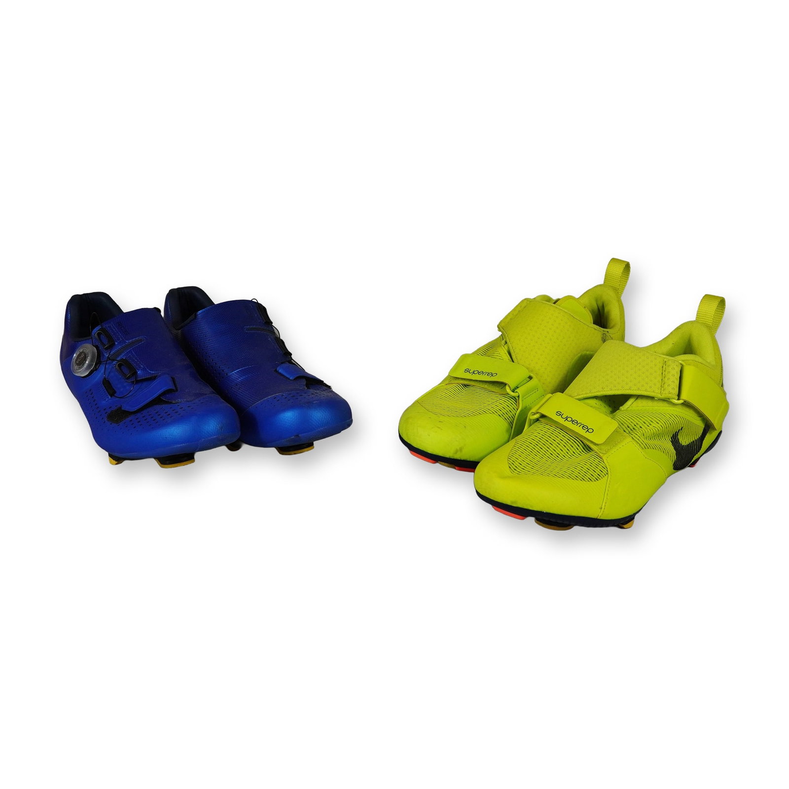 Two Pairs of Shimano and Nike Cycling Shoes (1 of 5)