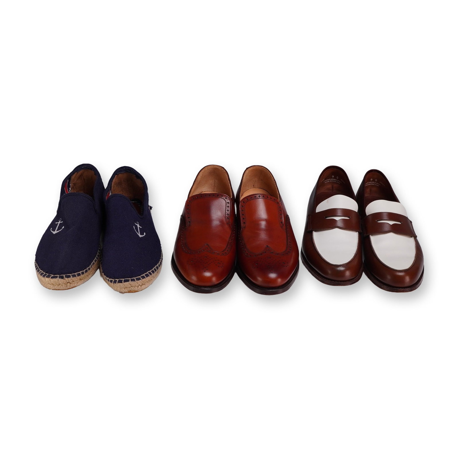 3 Pairs of Brooks Brothers Men's Loafers and Espadrilles (1 of 5)