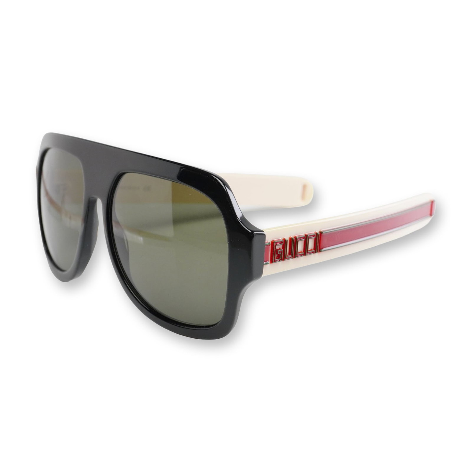 Gucci Flat Top Acetate Sunglasses with Case (1 of 6)