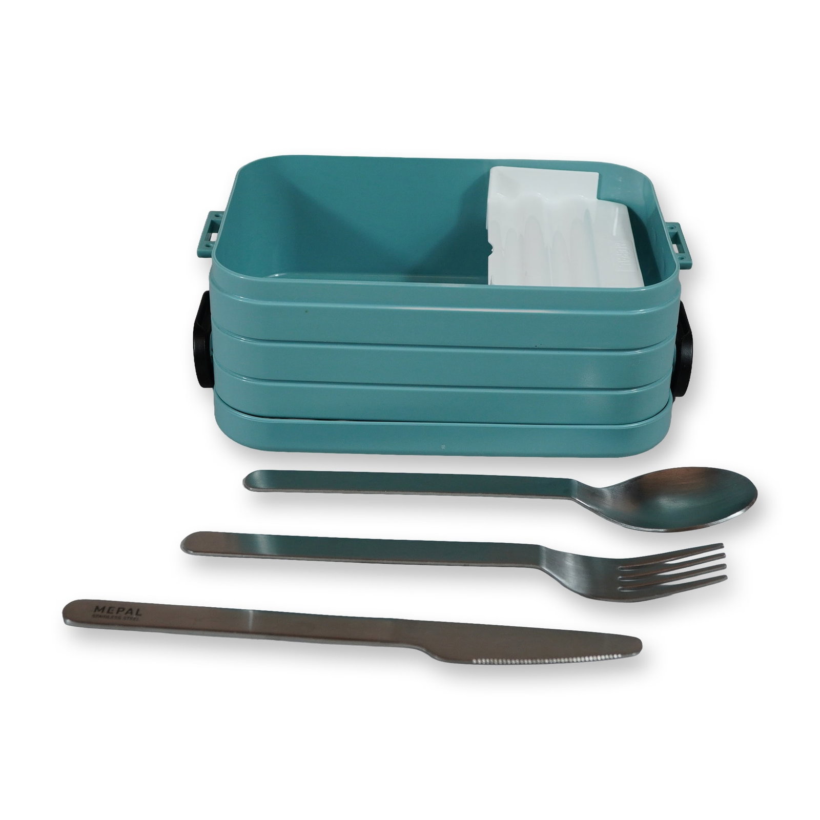 Two Mepal Bento Style Lunch Boxes with Cutlery Kits (1 of 3)