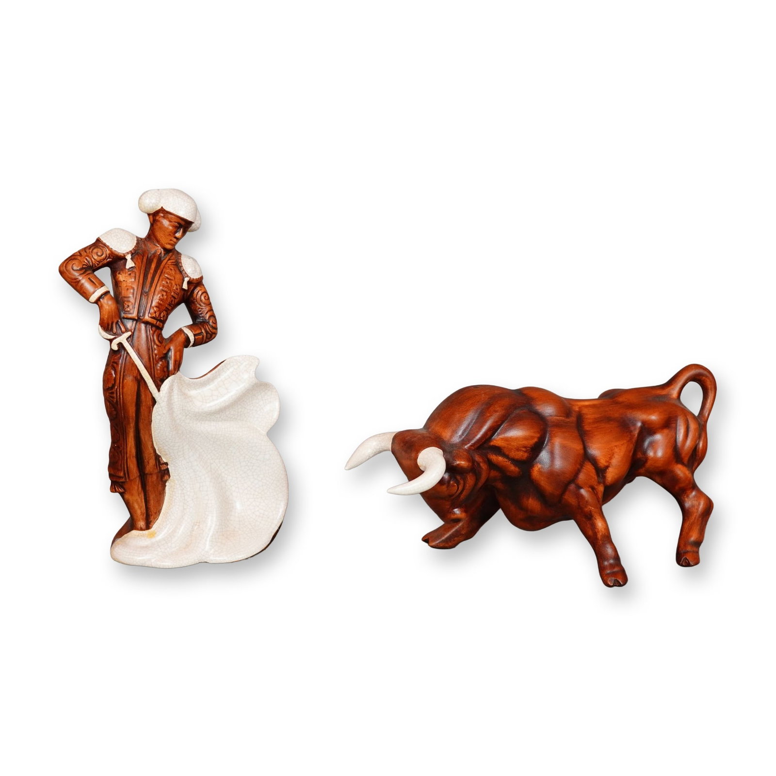 Two Treasure Coast Pottery Ceramic Figurines (1 of 4)