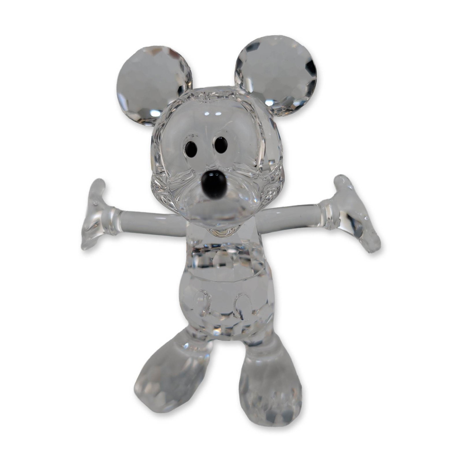 Swarovski Disney Faceted Crystal Mickey Mouse Figurine (1 of 4)