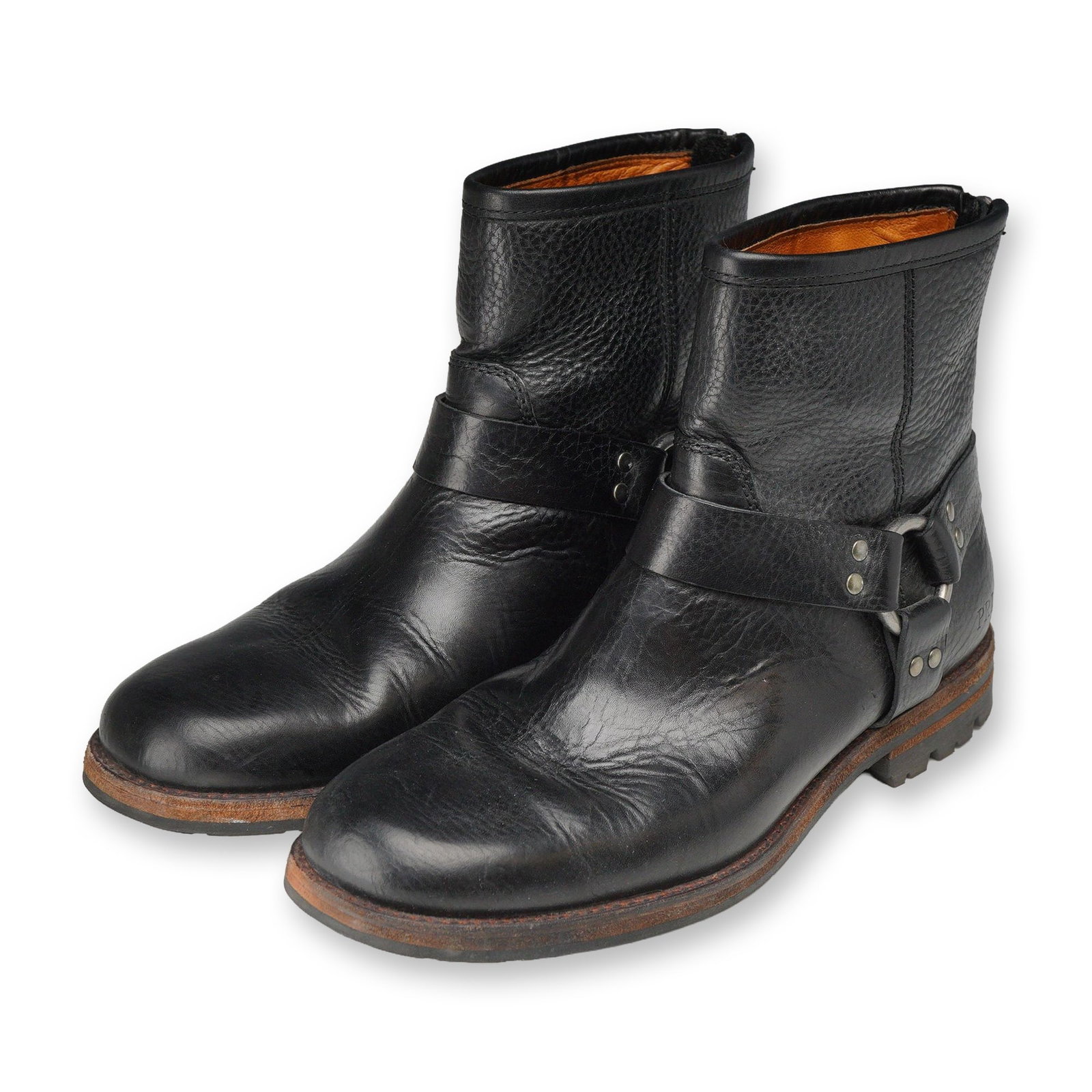 Polo Ralph Lauren Melvin Leather Harness Boots (1 of 4)
