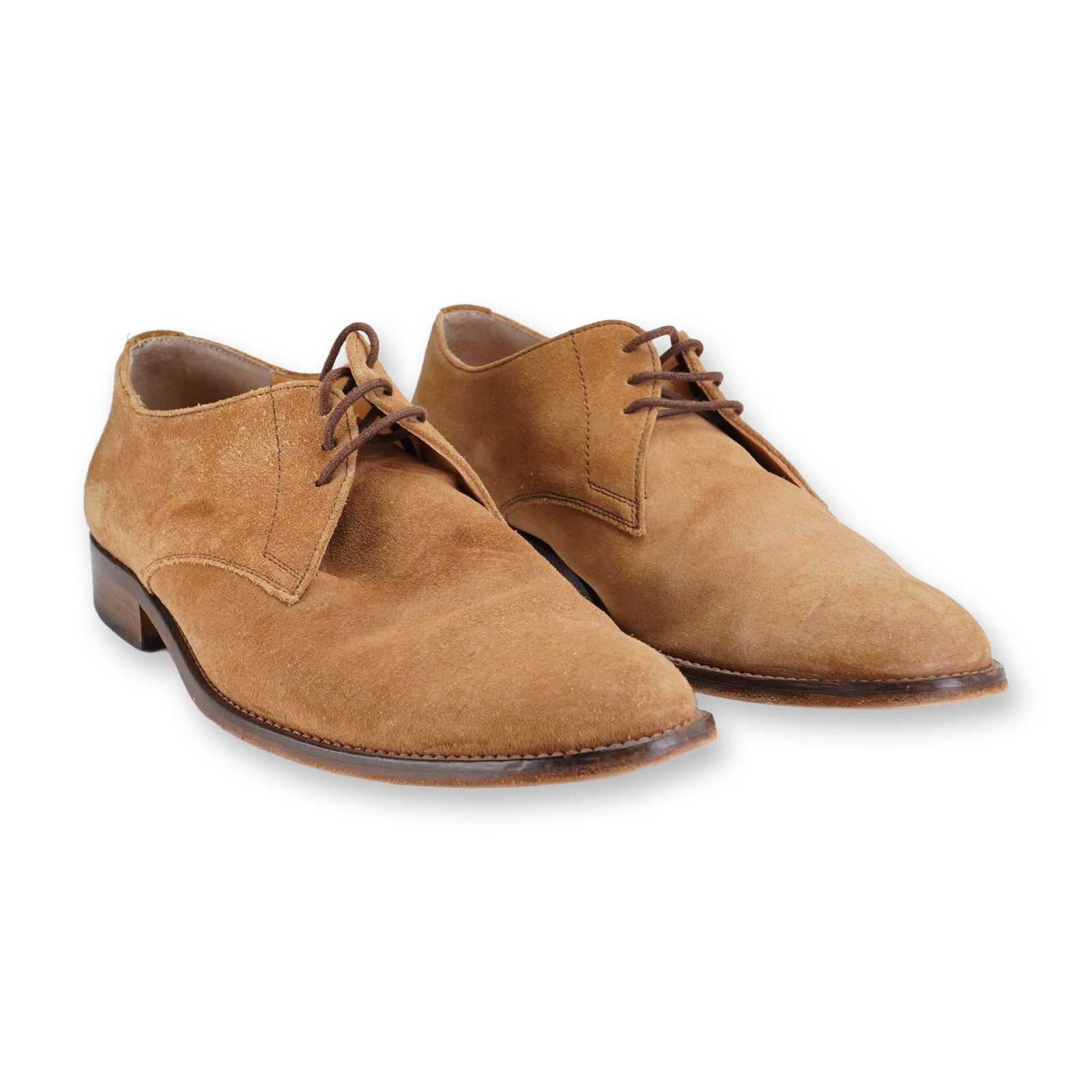 Pair of Coach Eaton Suede Derby Shoes (1 of 5)