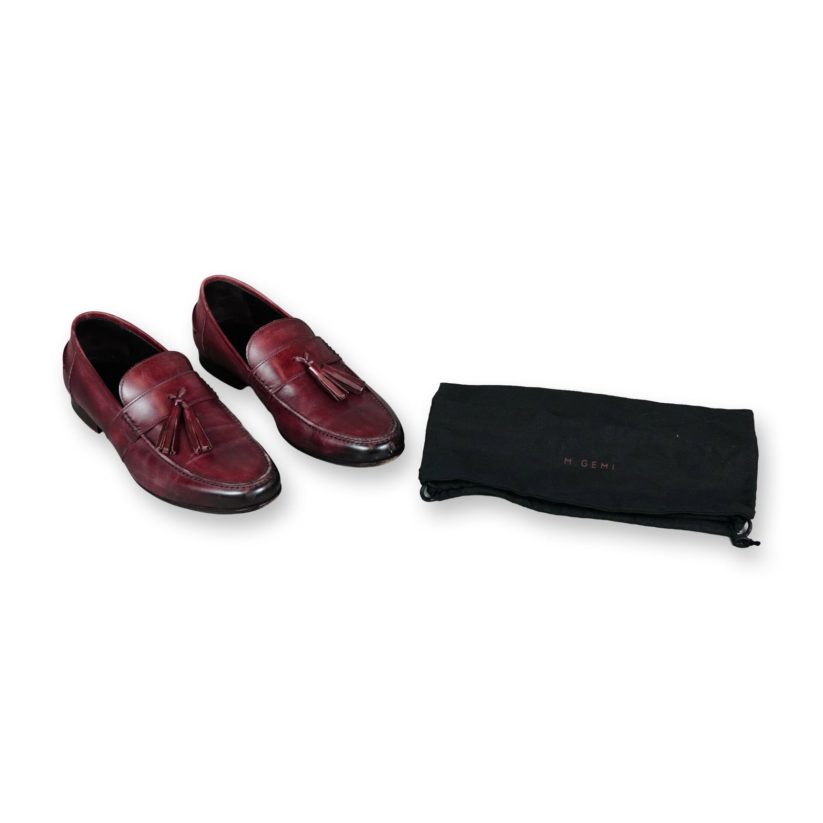 Pair of M Gemi Fiocco Chocolate Brown Tassel Loafers (1 of 4)