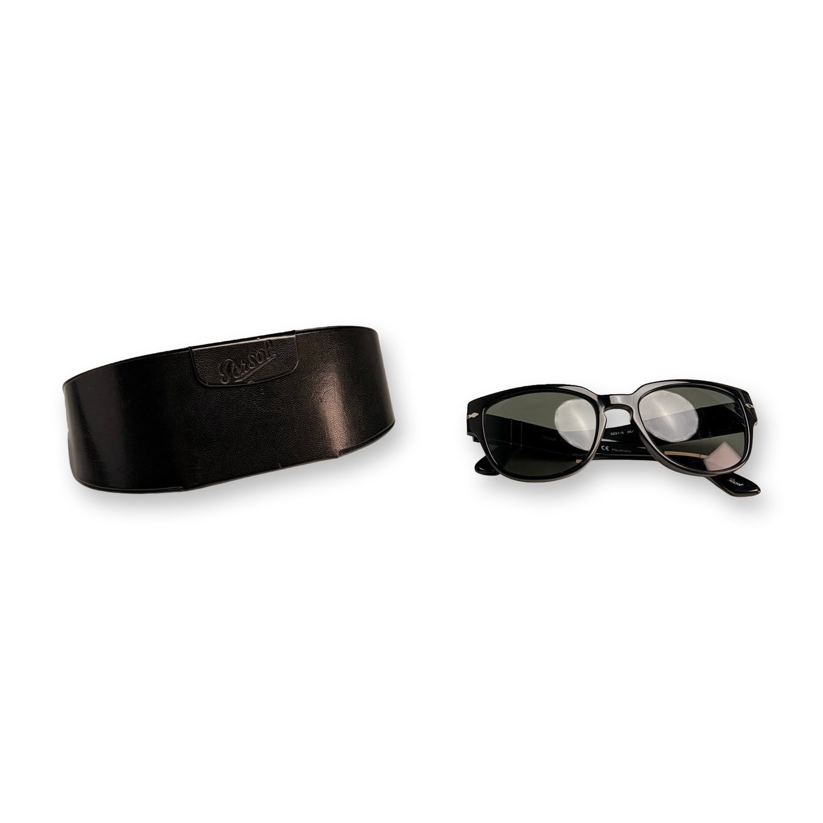 Persol PO3231S Black Polarized Sunglasses with Case (1 of 5)