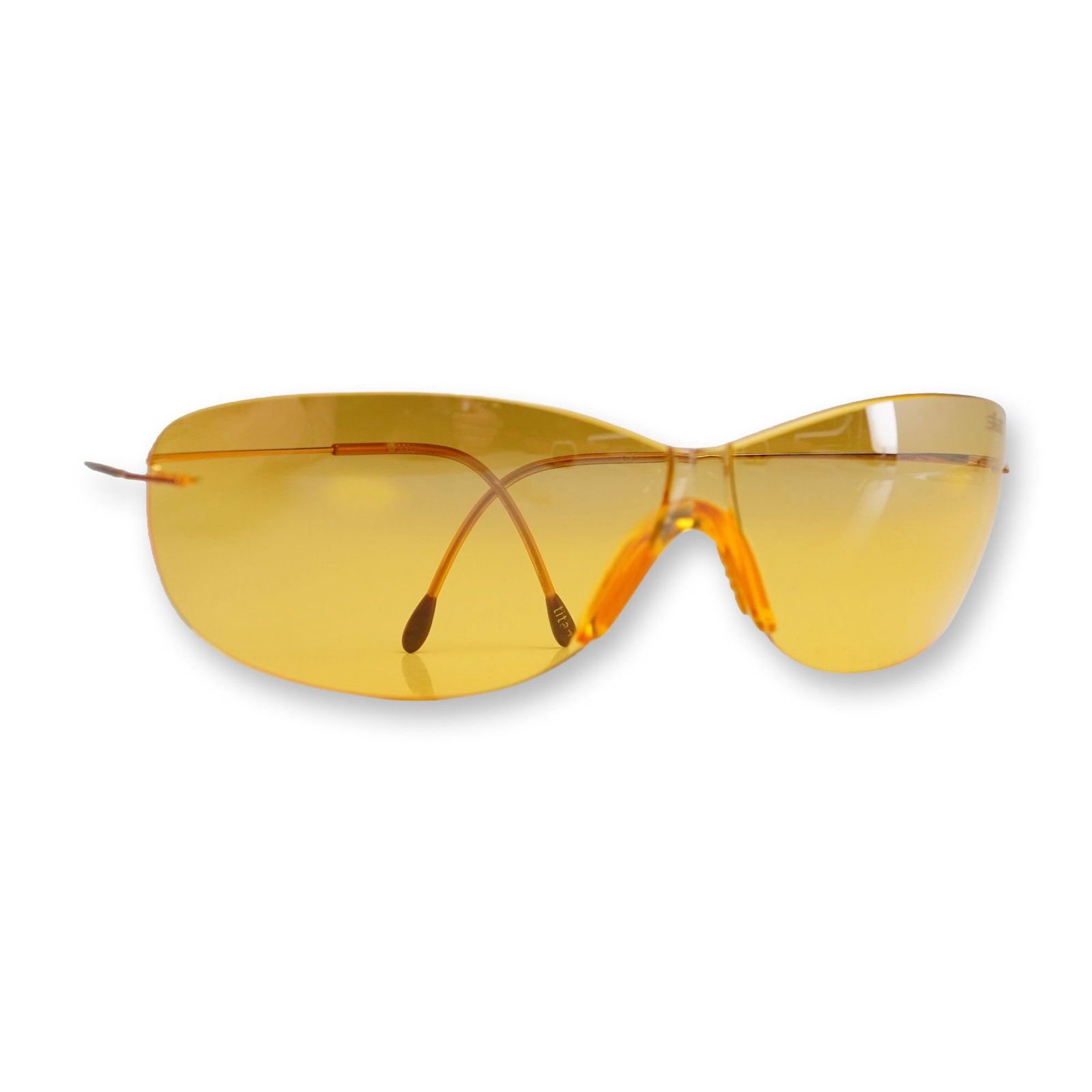 Silhouette Titanium Rimless Wraparound Sunglasses with Case (1 of 6)