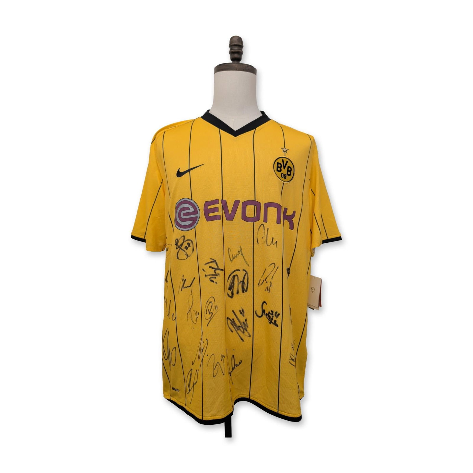 Nike Borussia Dortmund Signed Home Soccer Jersey (1 of 7)