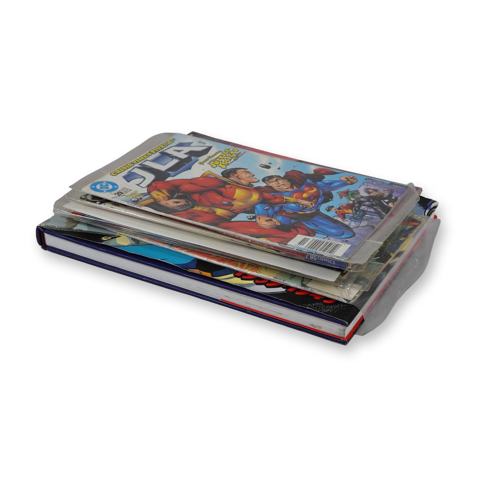 11 Piece DC Comic Book and Novel Grouping featuring Superman, Justice League, and Supergirl (1 of 6)