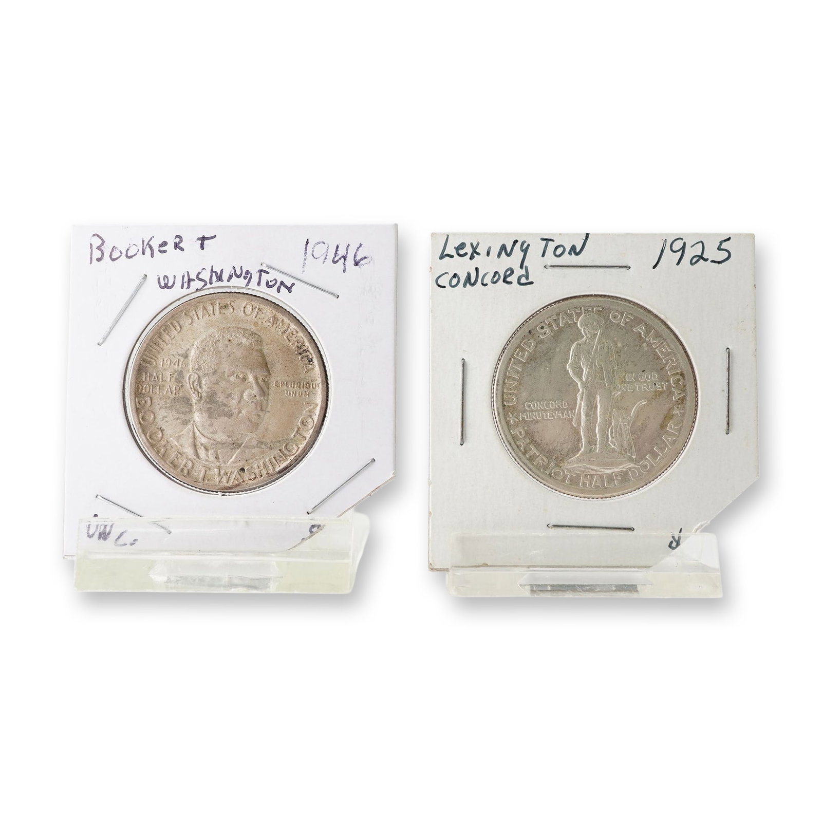 2pc 1925 & 1946 United States Commemorative Half Dollar Coins (1 of 6)