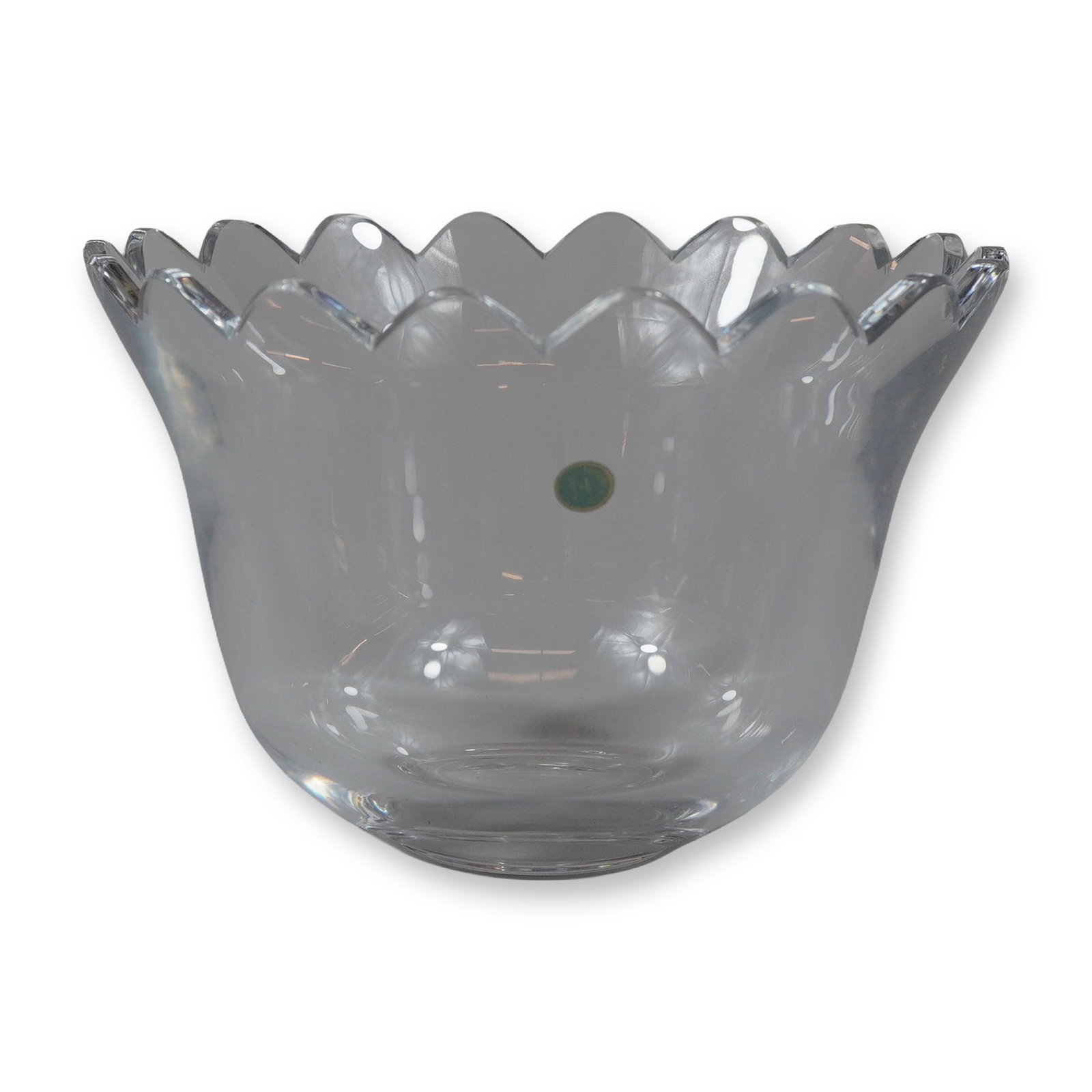 Val Saint Lambert for Tiffany and Co. Signed Crystal Bowl (1 of 5)
