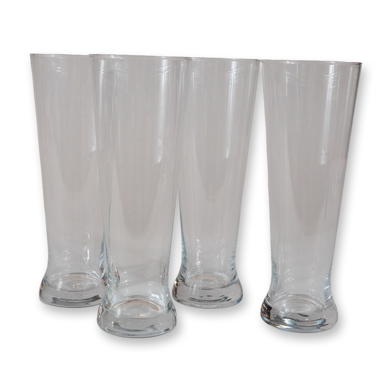 Set of Four Mikasa Glass Beer Glasses (1 of 4)